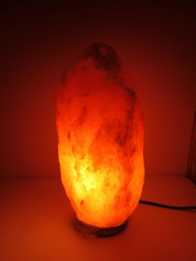 4-5 KG Premium Himalayan Crystal Salt Lamp 100% Authentic, Handcrafted from the Foothills of the Himalayas Beautifully Hand Craft Comes with Complete Electric Fitting &ndash; Quality Guaranteed image number 1
