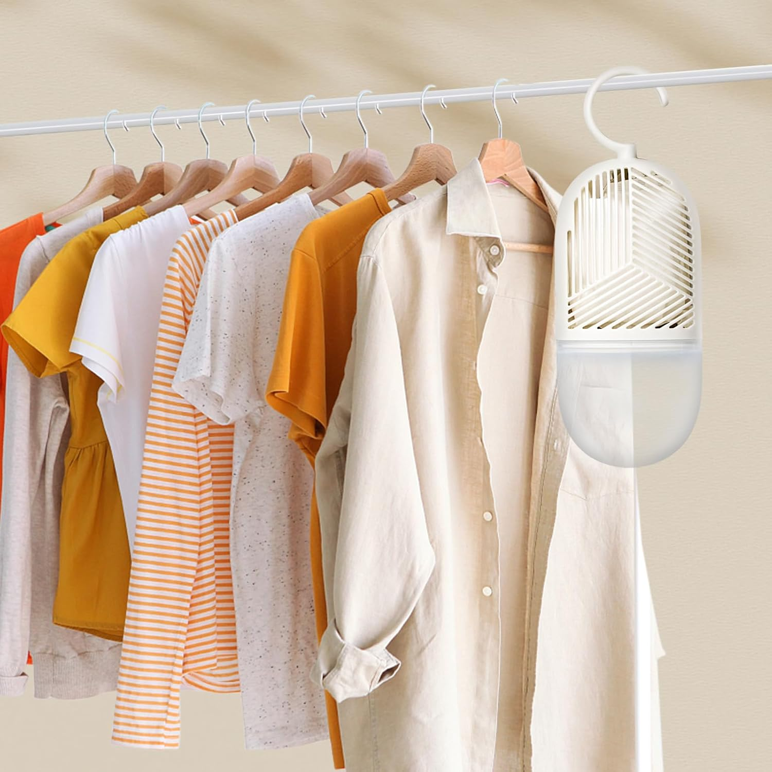 Kaoruo Reusable Dehumidifier Bag with 1 Refill &ndash; Large Capacity Moisture Absorber for Closet, Home & Car, Leak-Proof Calcium Chloride Desiccant, up to 300 Sq Ft Coverage image number 5