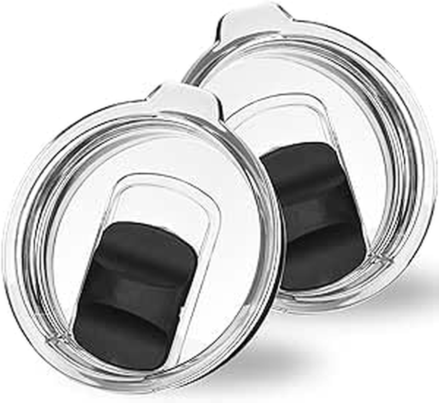 2PCS Tumbler Lids, Ladiz 20 Oz Magnetic Replacement Covers,Built Travel Mug Lid, Travel Tumbler Lids, Cup Lids image number 1