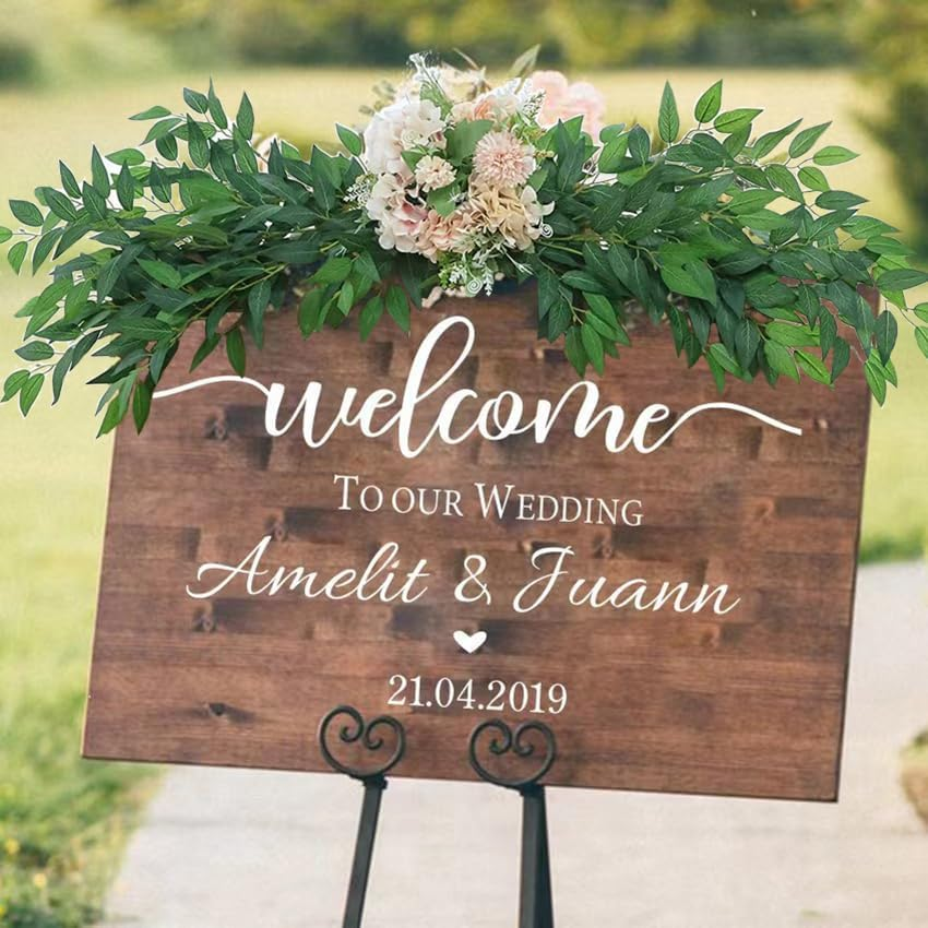 24Pcs Italian Ruscus Greenery Stems Artificial Silk Greenery Plants Spray for DIY Wedding Arch Bouquet Filler Table Centerpieces Home Decor - Green 12Pcs image number 2