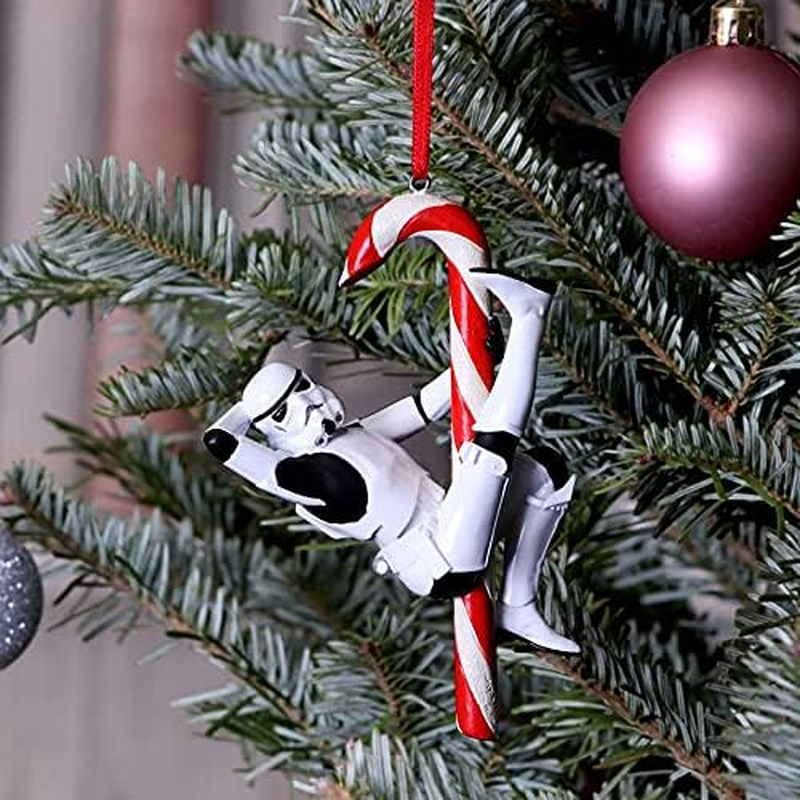 Nemesis Now Stormtrooper Candy Cane Hanging Ornament Decoration 12Cm, Christmas, White image number 6