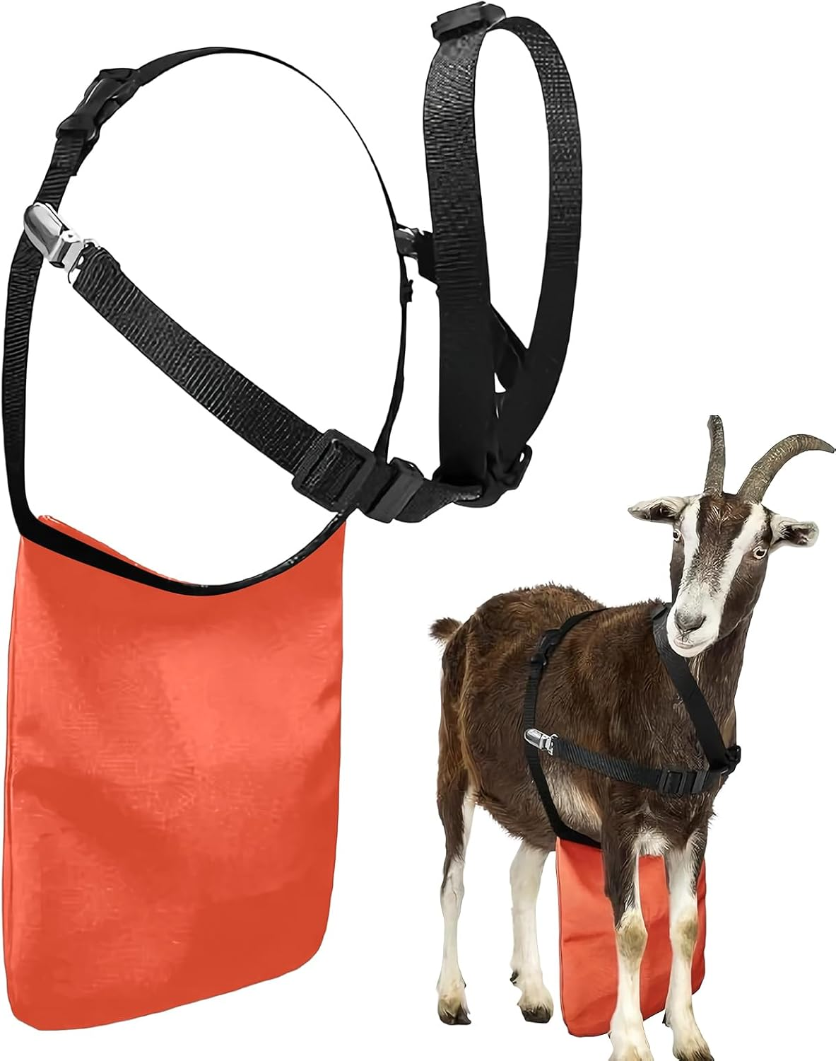 Goat anti Mating Apron - anti Breeding Sheep Animal Skirt for Goats,Livestock Clothing Bellyband for Livestock Keepers Homesteaders Farm Owners Breeders image number 2