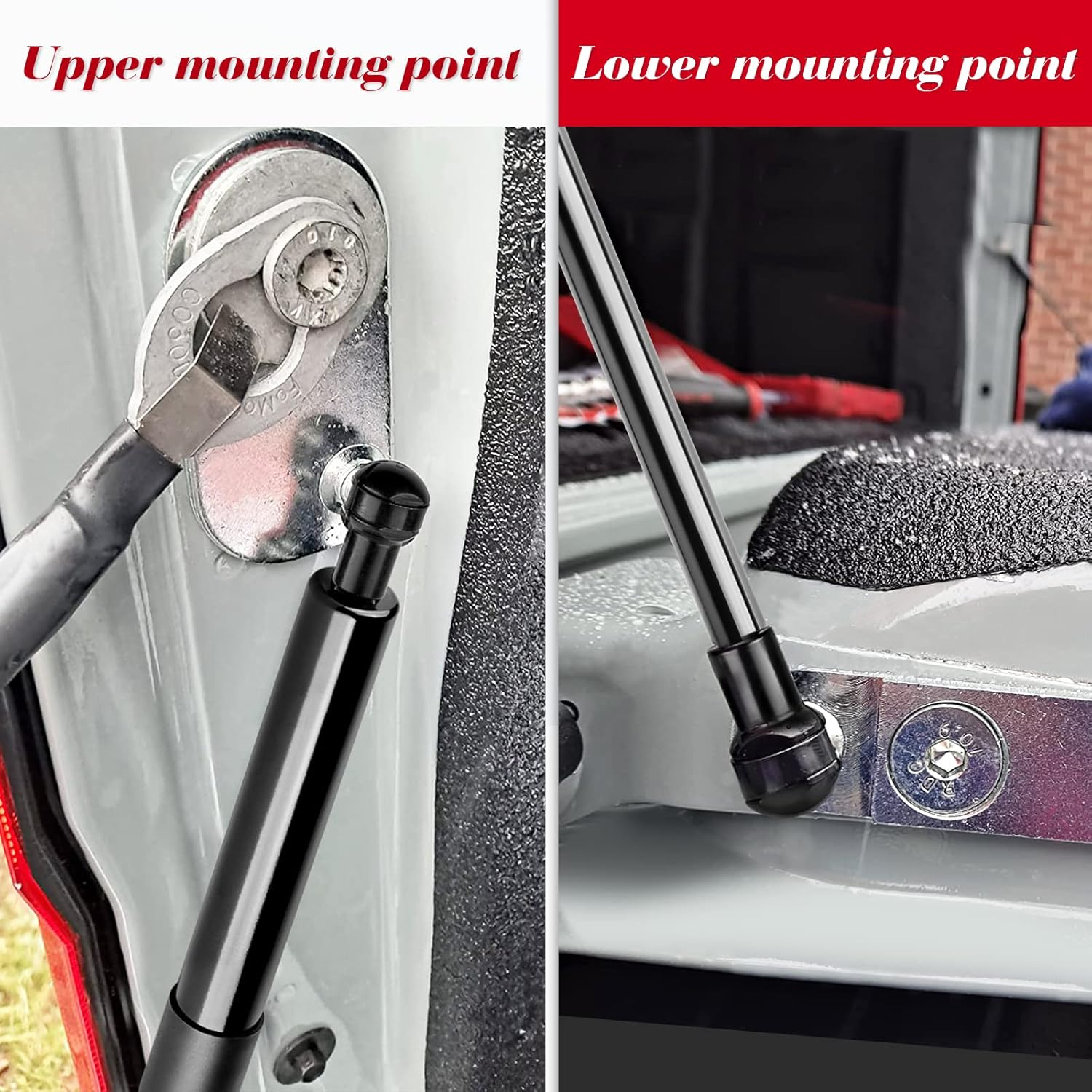 Vepagoo Truck Tailgate Assist 43206 for Ford Ranger 2019 2020 2021 2023 2024 Pickup Shock Damper Tailgate Soft Open