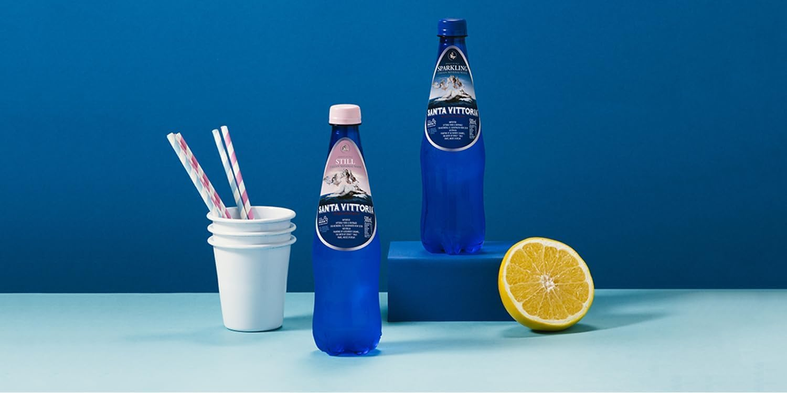 Santa Vittoria Sparkling Mineral Water PET 500ML X 12 Bottles image number 2