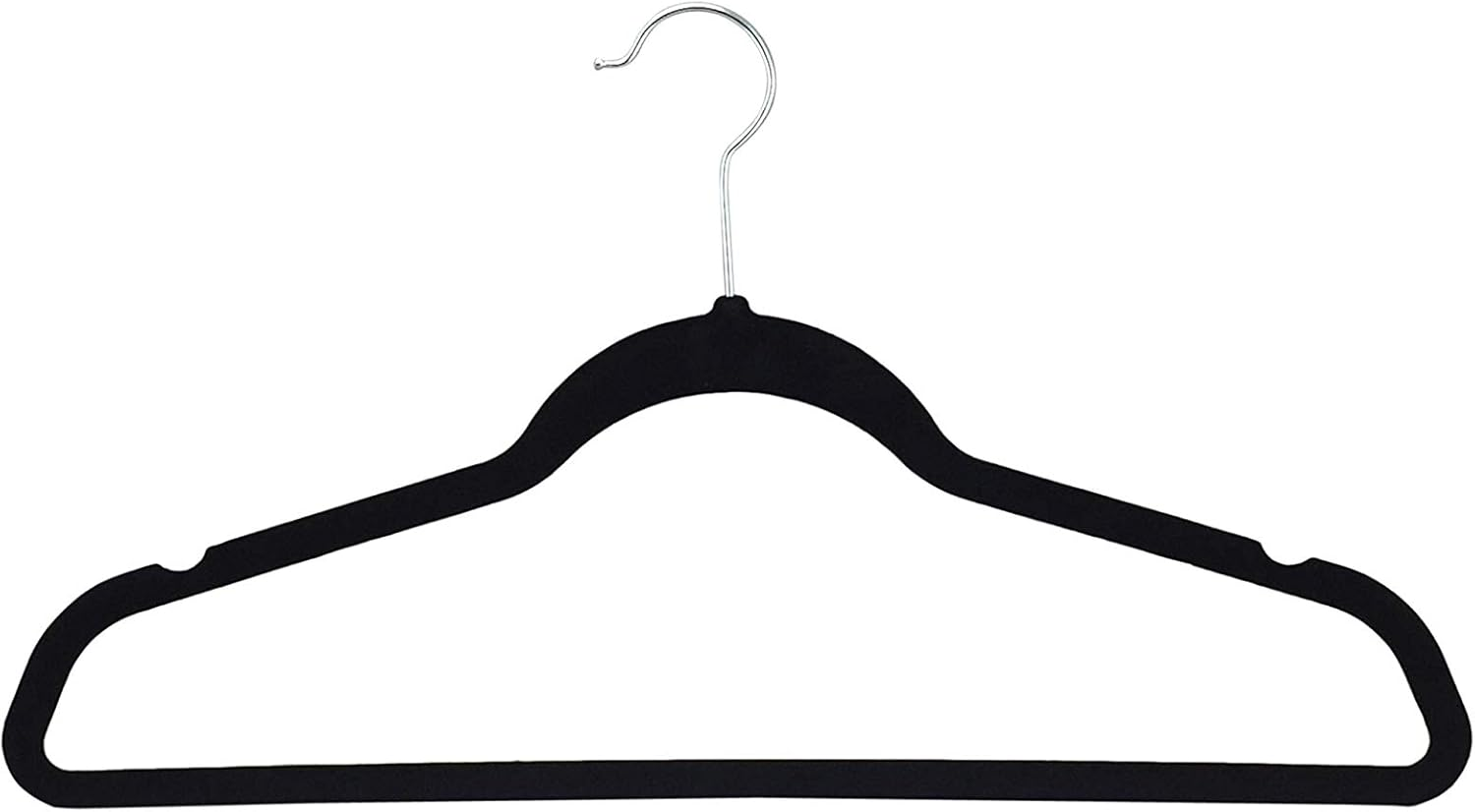 L.T. Williams 3334 Velvet Coat with Bar Black Pk50 Hanger