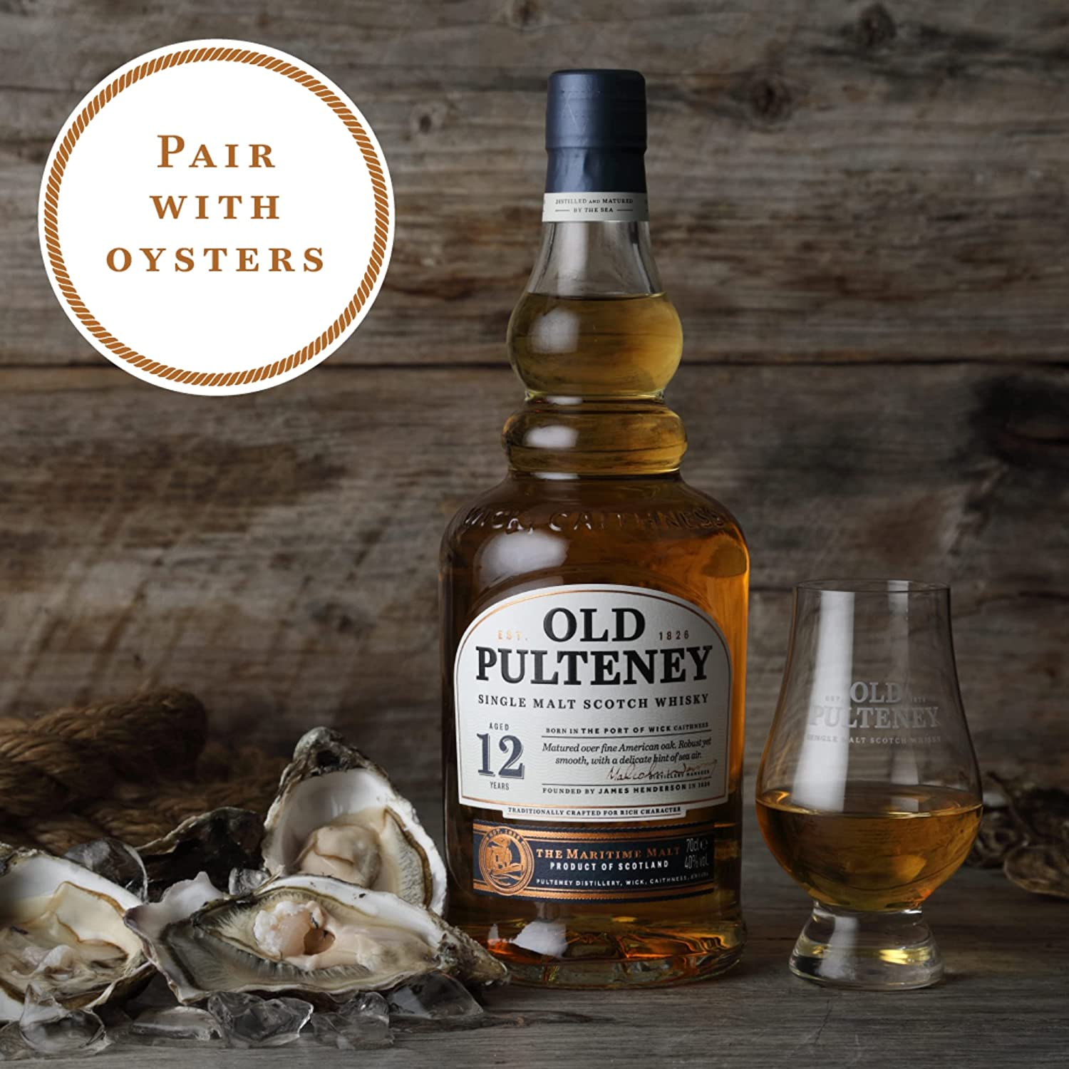 Old Pulteney 12 Year Old Single Malt Scotch Whisky 70 Cl, 700 Ml image number 4