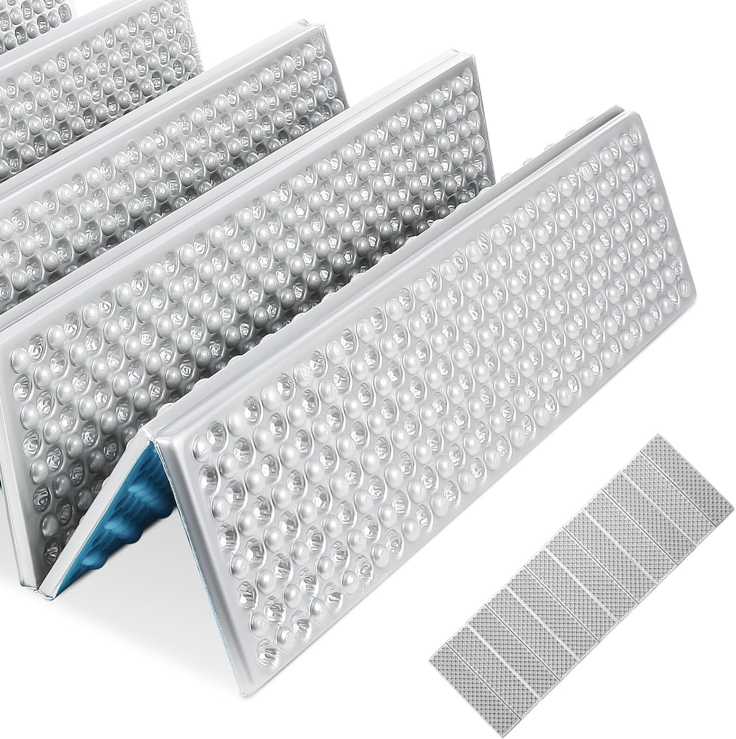 BESPORTBLE Folding Moisture-Proof Mat Mattress Sleeping Pad Backpack Cot Liner Foam Sleeping Mat Thermal Pad Student Tent Mat Pe Cotton Camping image number 4