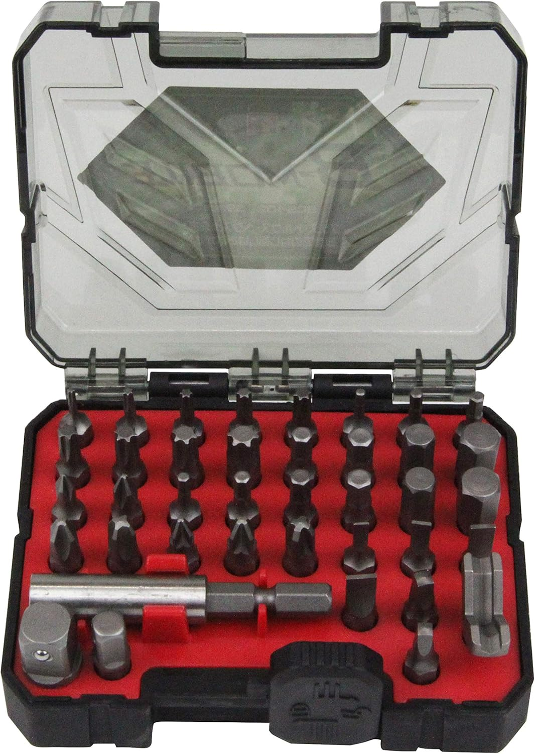 SK11 B-MOBILE Bit & Adapter Set of 39 SCS-102 6.35Mm Hex Shaft image number 3