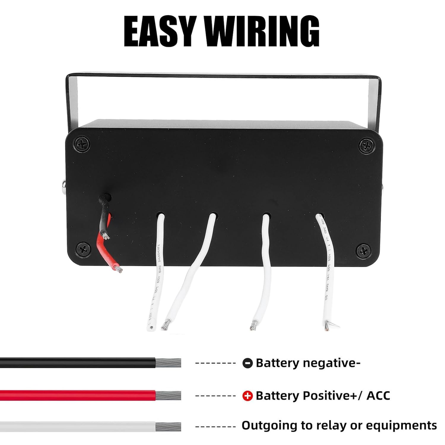 4 Gang Rocker Switch Panel, Waterproof Marine Boat Toggle Rocker Switch Box, PD Type C & QC 3.0 USB, Aluminum Alloy Switch Panel Box for Automotive, Truck, RV, UTV (Blue Light)