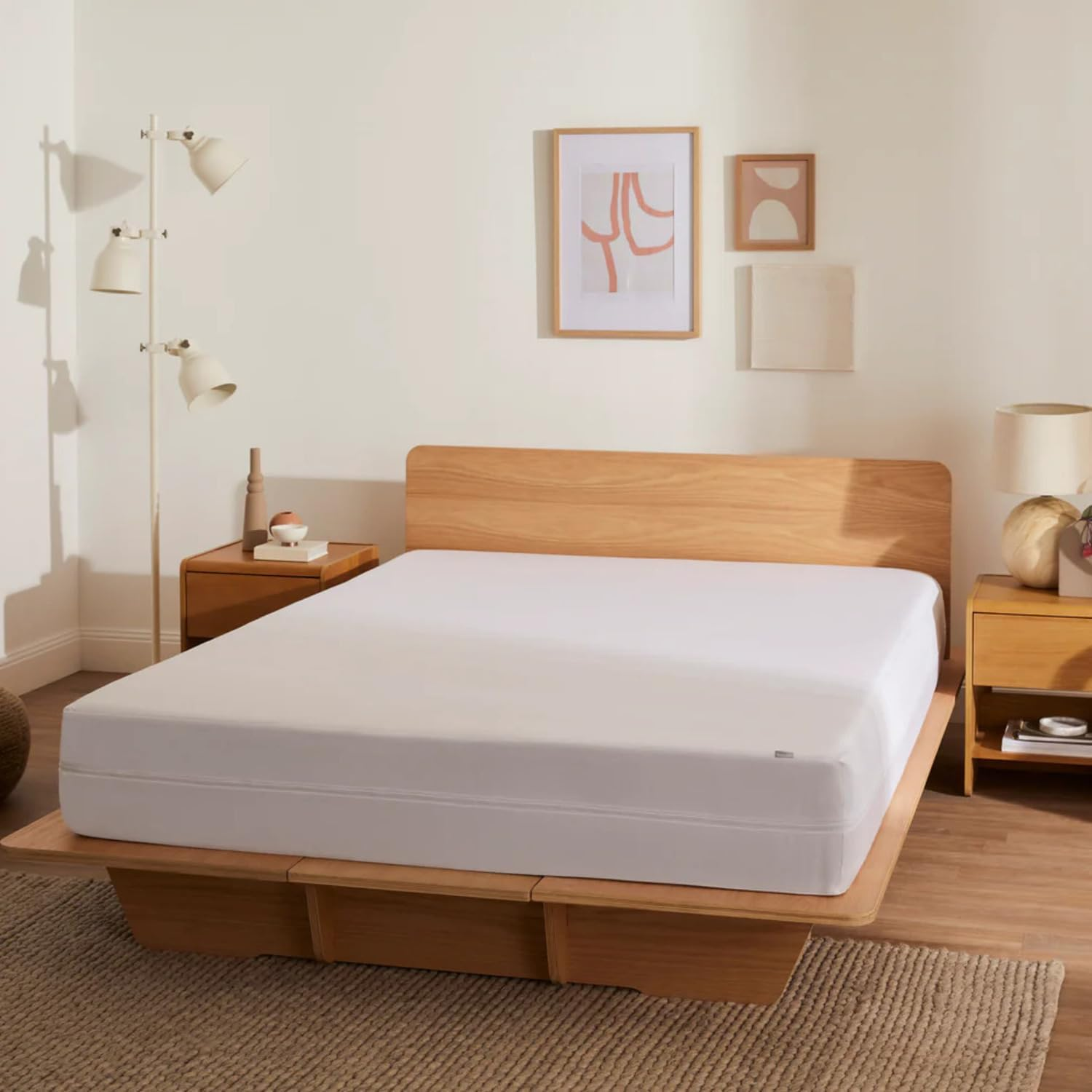 Koala Great Barrier Mattress Protector, King, 23" L X 29" W, White, Environmentally Friendly image number 2