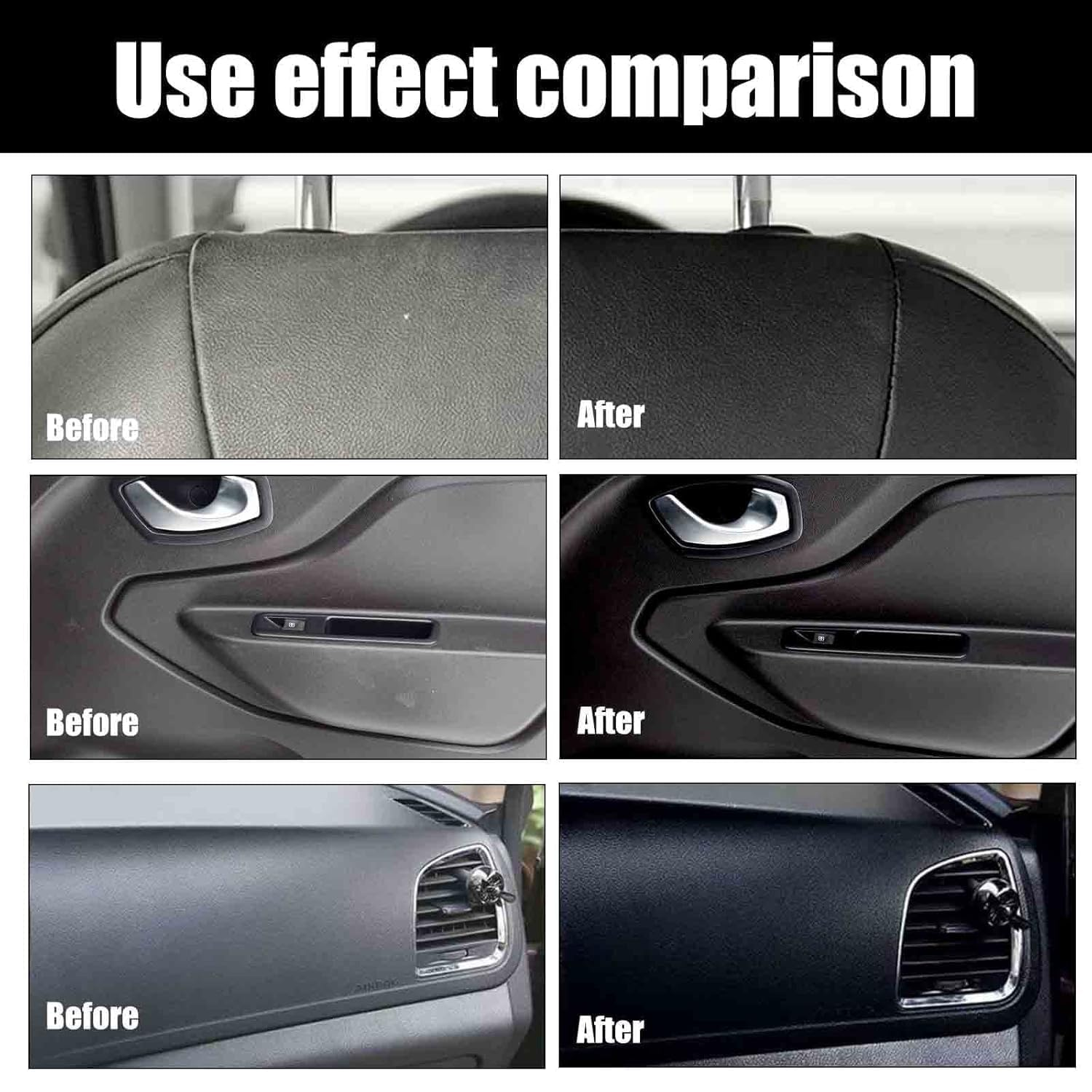 3Pcs Upattend Plastics Parts Crystal Coating,Crystal Coating for Car Plastic Parts,Automotive Exterior and Interior Parts Scratch Remover