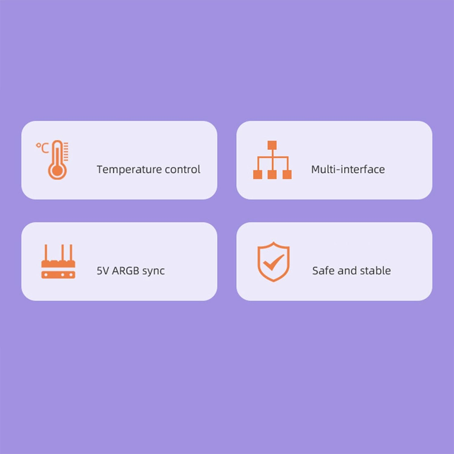 ARGB Fan Hub Controller, 5V 3Pin PWM Fans Splitter with Hidden Magnetic Base, Serial ATA Power Port, Supports up to 10 PC Case Fans