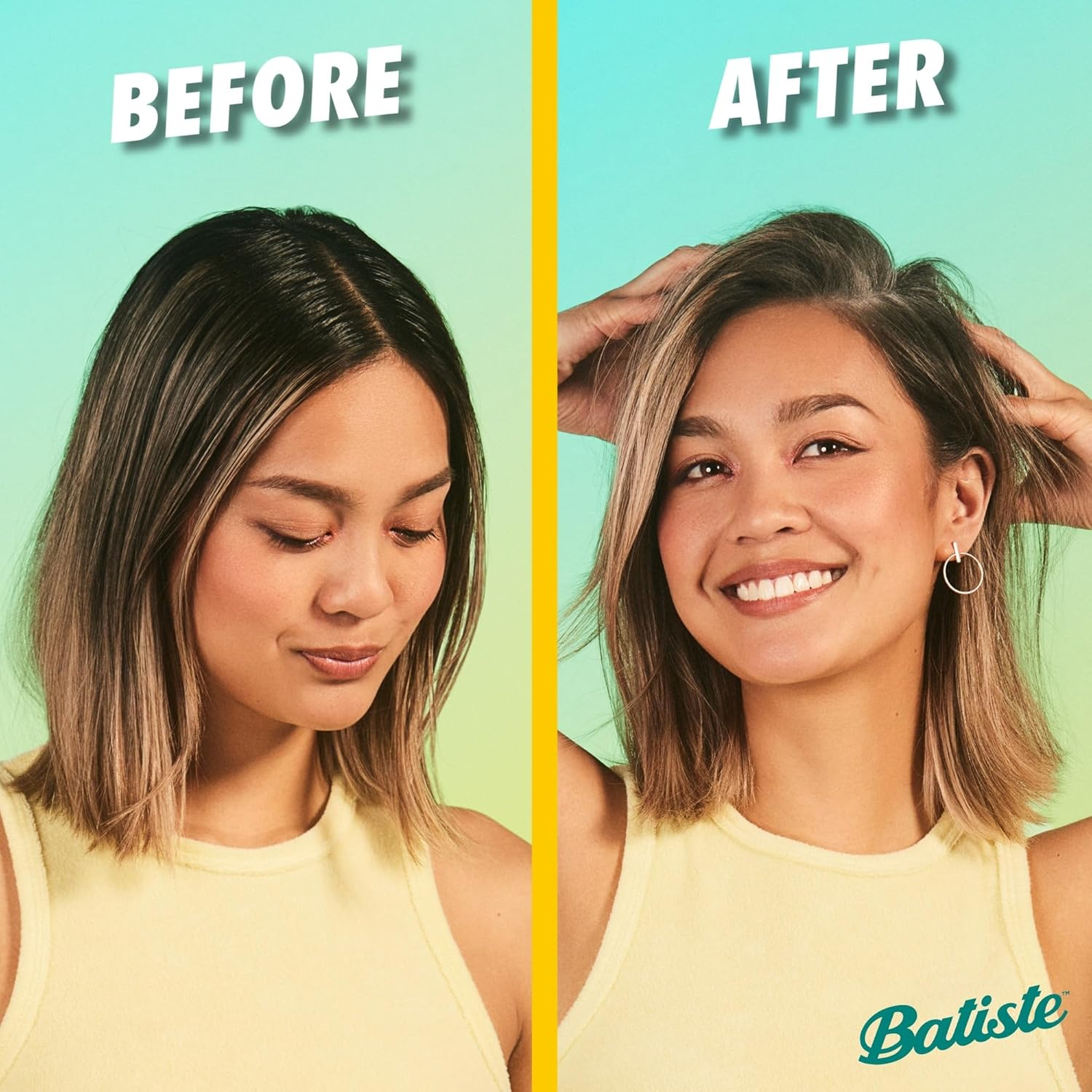Batiste Tropical Dry Shampoo - Happy & Summery Scent - Quick Refresh for All Hair Types - Revitalises Oily Hair - Hair Care - Hair & Beauty Products - 200Ml image number 3