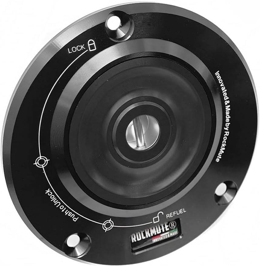 Keylock Fuel Tank Cap for HONDA MSX125/GROM 2017-2020, CBR250RR 2017-2022, CB300R 2019 2020 Motorcycle Gas Cover Replacement (Black) - Red image number 5