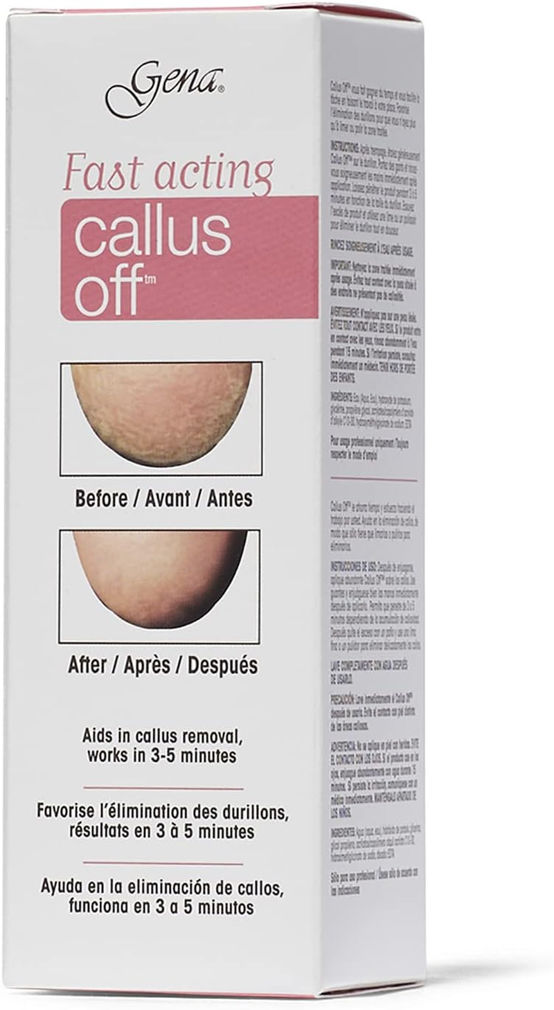 Gena Fast Acting Callus off Remover, Natural, 118 Ml