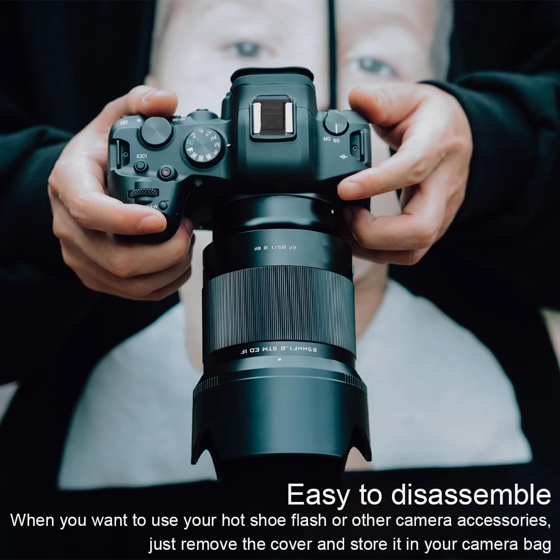 4-Piece Hot Shoe Cap, BS-1 Protective Cap, Hot Shoe Protective Cap, Hot Shoe Cap for Nikon, Canon, Pentax and More! image number 4