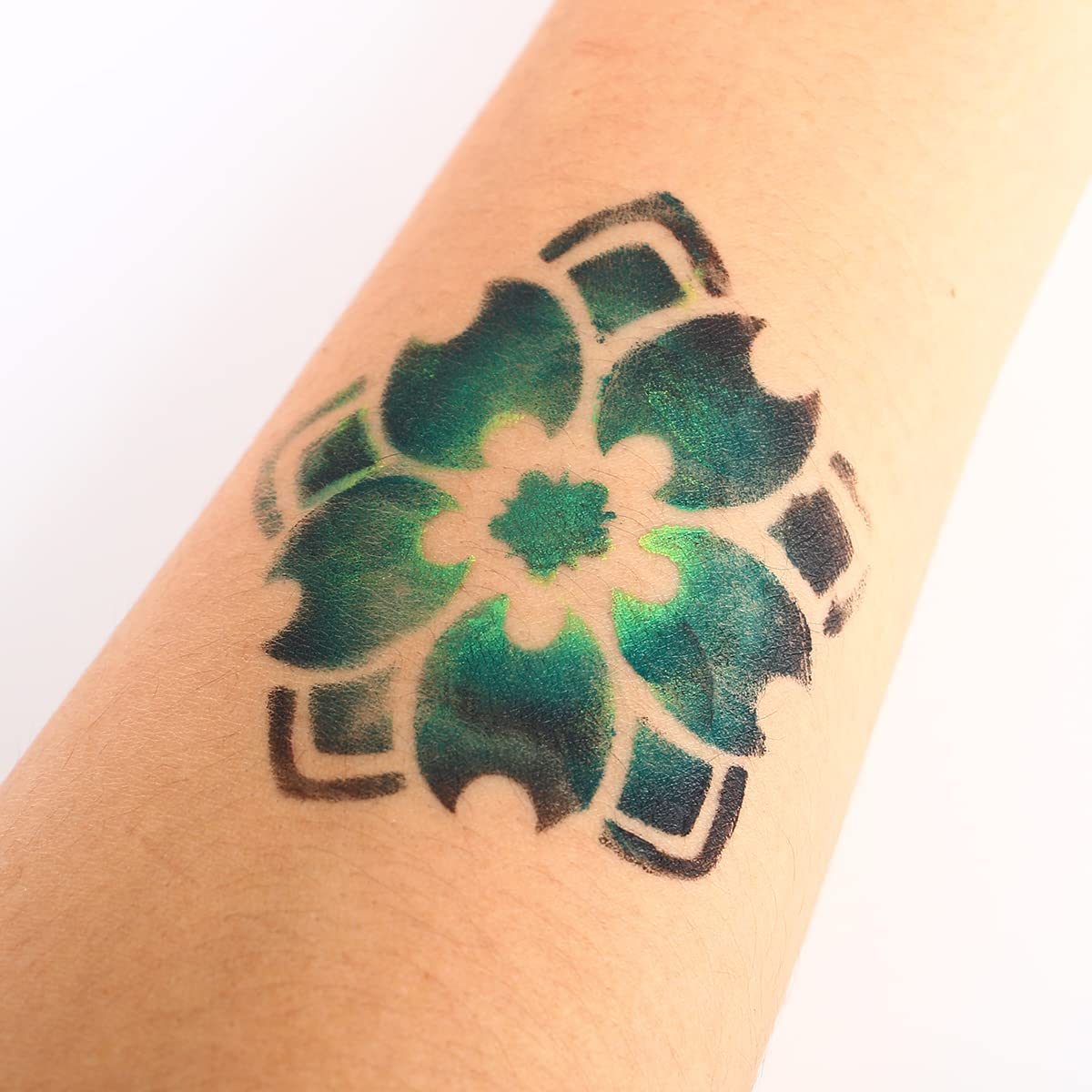 Bowitzki Finger Sponge Daubers Foam with Box Face Paint Sponges Painting Craft Set Finger Paint Drawing Chalk Fingers Painting (25 Pieces)