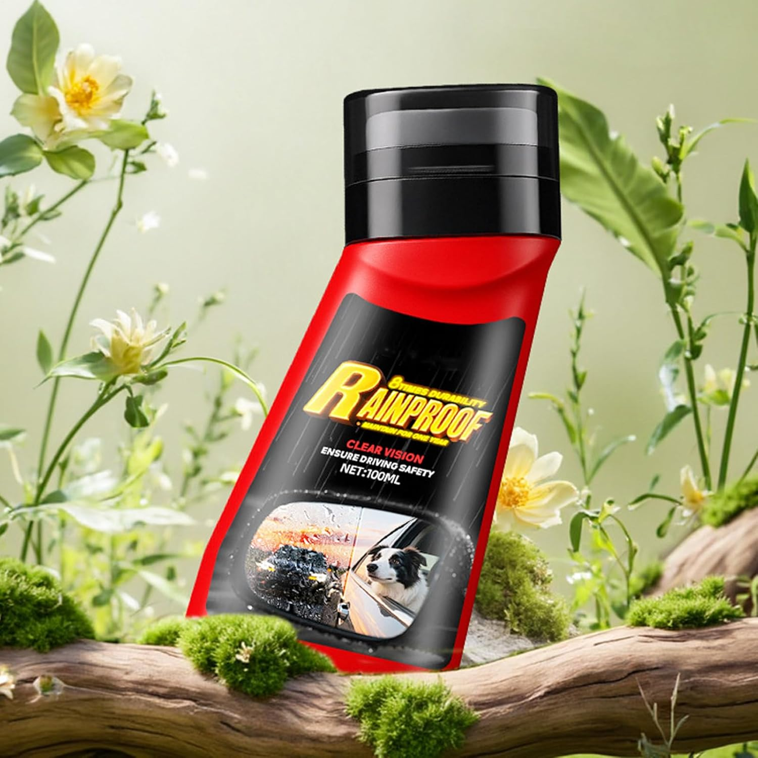 Ylnailky anti Fog Windshield Cleaner - Anti-Rain Fog Car Glass Cleaner,Automotive Exterior Maintenance Care Defogging Agent with Applicator for Truck RV Sedan Auto Vehicle image number 5