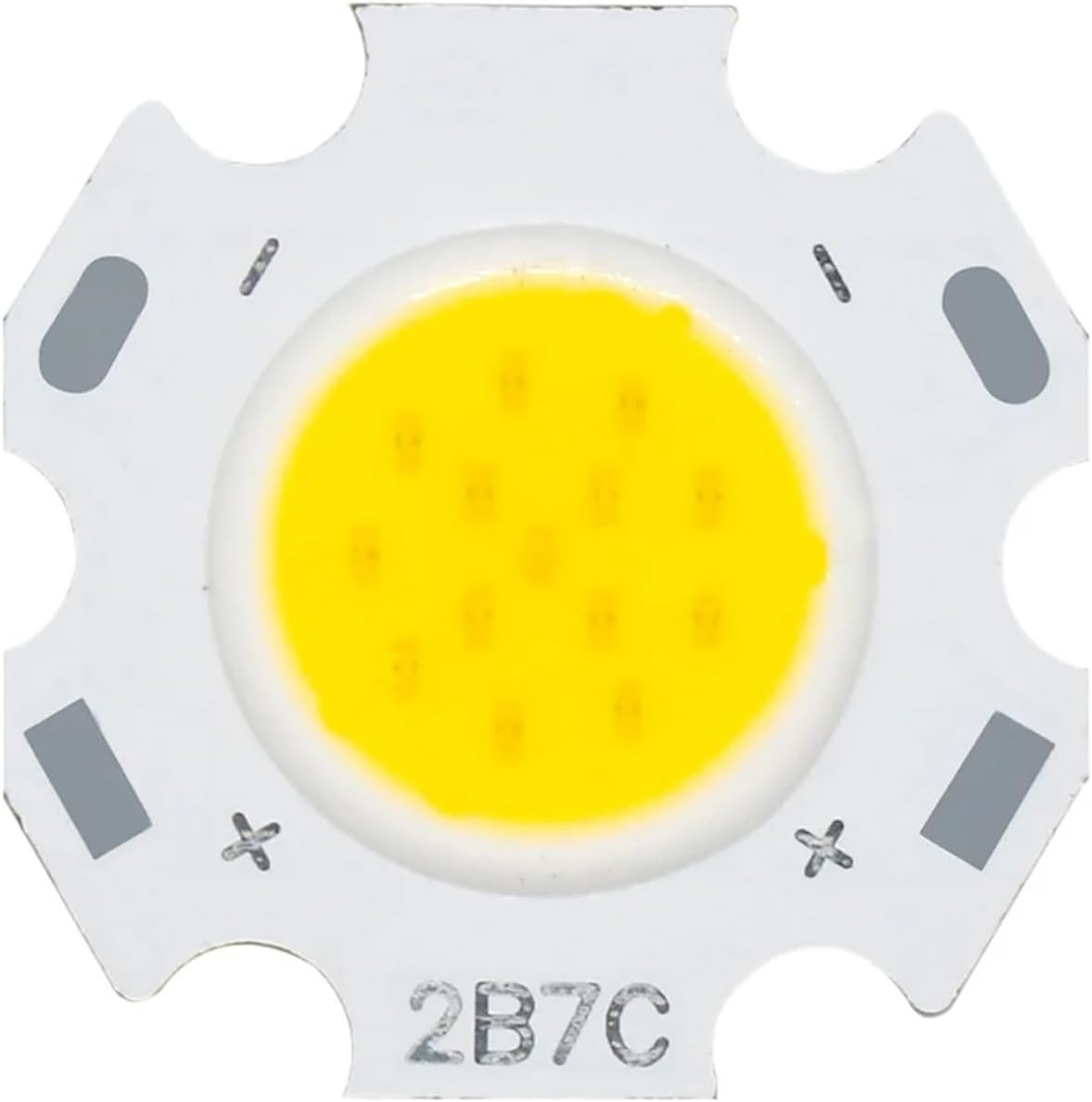 NFGZFNMKYW 10Pcs 3W 5W 7W 10W 250Ma LED Source Chip High Power LED COB Side 11Mm or 20Mm Light Bulb Light Lamp Spotlight down Light Lamps White(5W 3000K) image number 1