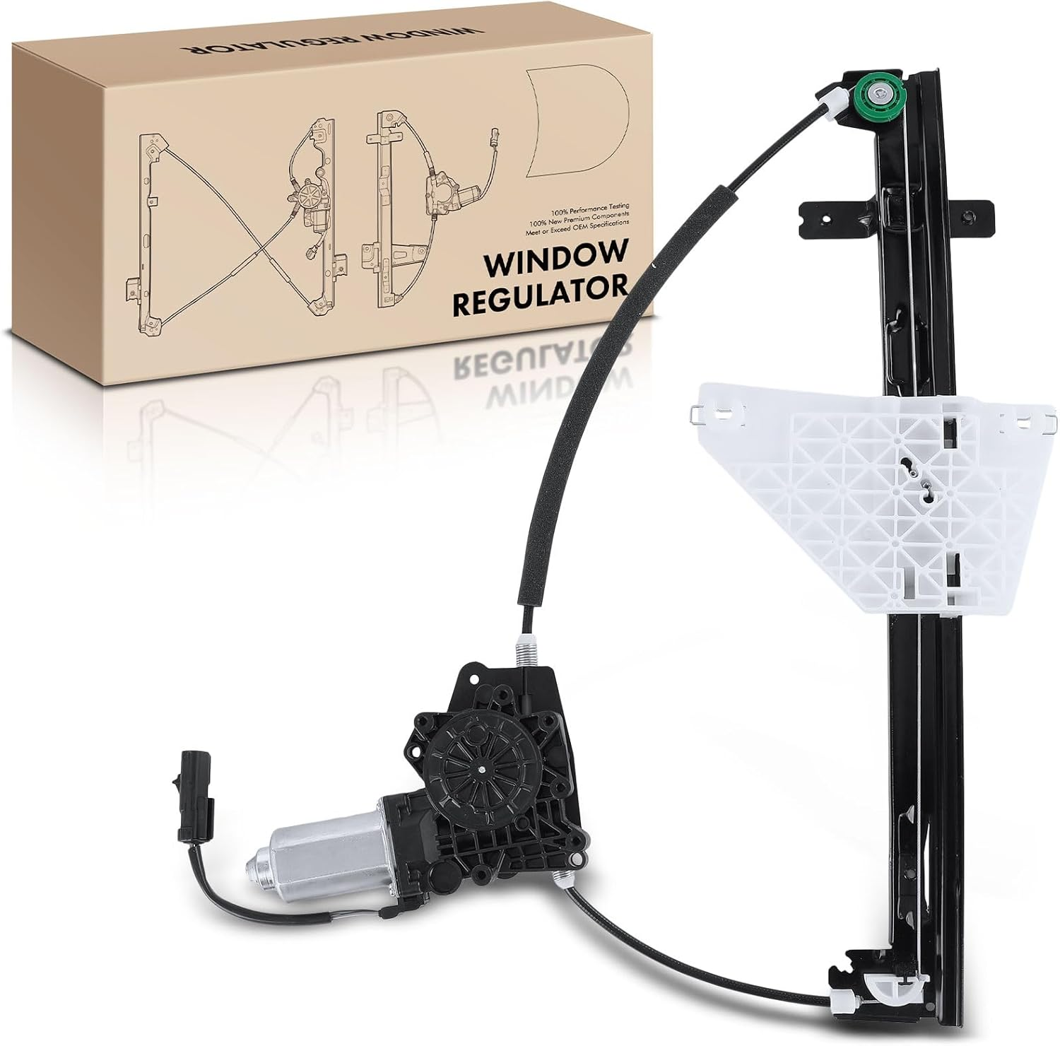 Frankberg Window Regulator with Motor Compatible with Grand Cherokee II WJ, WG All Engines SUV 2001-2004 55363285AD image number 5