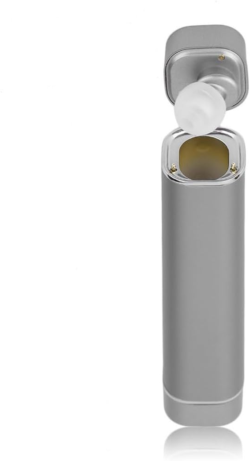 REY Hands-Free Mini Bluetooth Headset 4.1 with Battery Charging - Silver