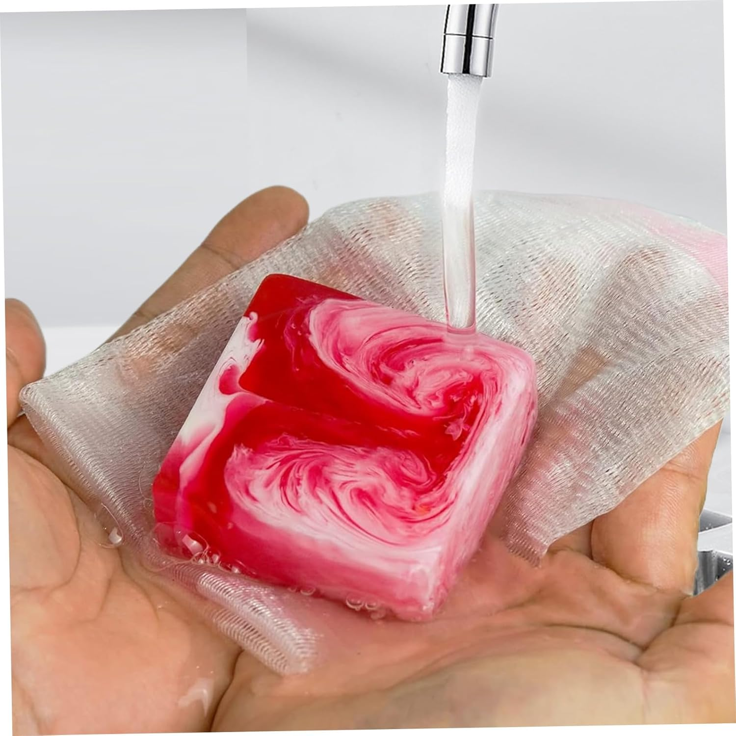 Yoni Soap 2Pcs Yoni Bar Soap for Women Balance Feminine Wash Rose Scent Natural Moisturizing Yoni Soap Bar Eliminates Odor 100G