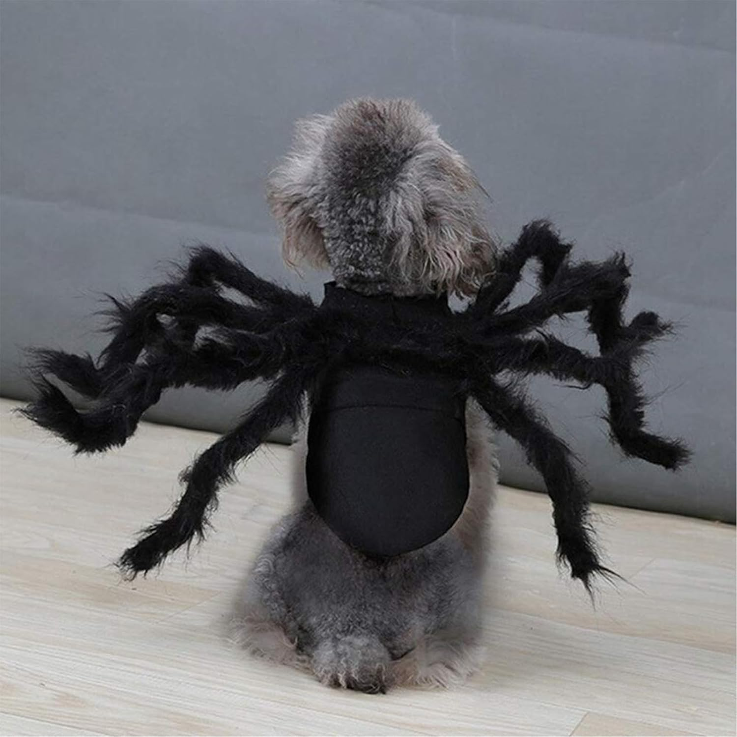 Halloween Spider Costume, Pet Decorations, Decor Party Supply, Cosplay Costumes with Adjustable Velcro, Cosplay Costumes for Small-Medium Dogs & Cat, Puppy Dress up Accessories Black image number 4