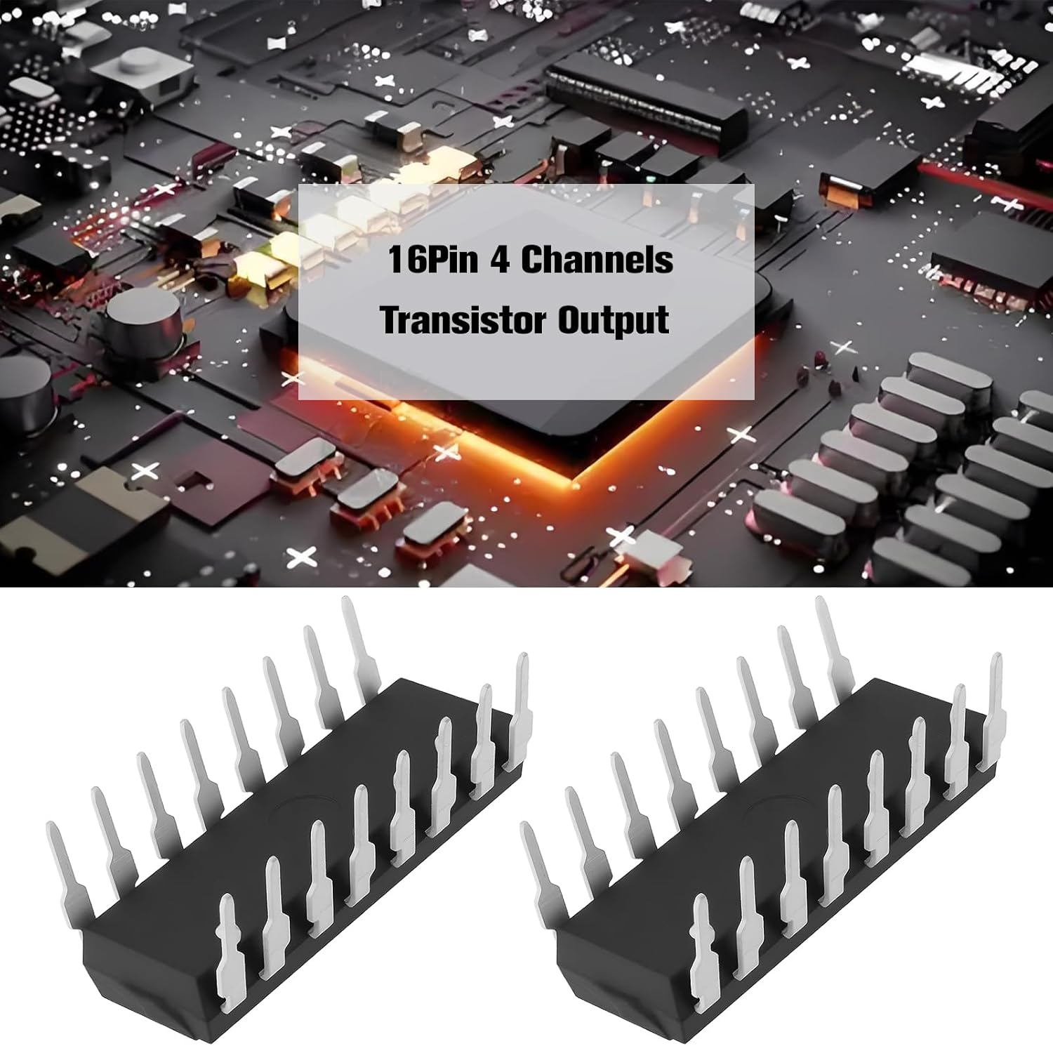 Emagtech 5Pcs 16Pin 4 Channels Transistor Output LTV847 LTV 847 for Appliances Electrical Network image number 4