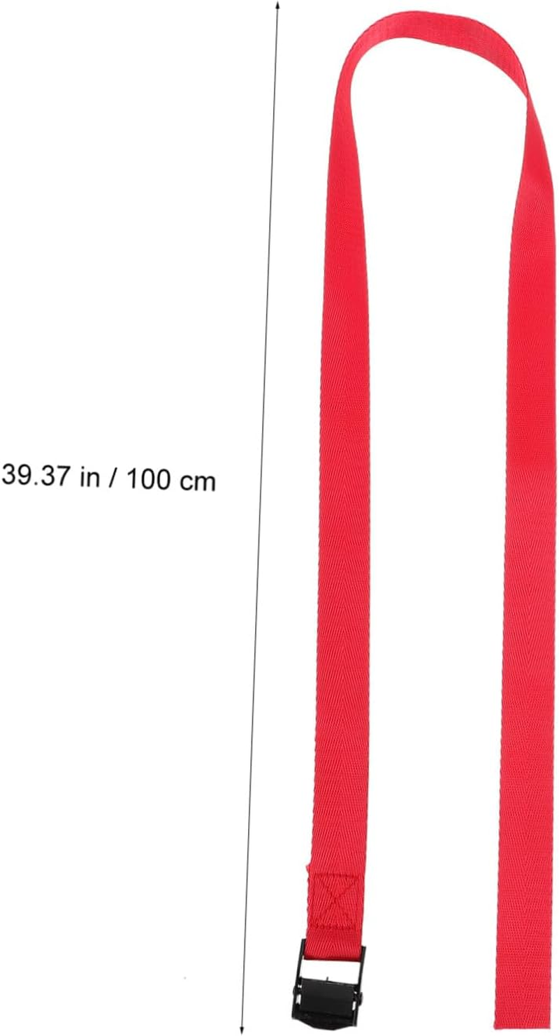 LALAFINA 6Pcs Nylon Lashing Straps for Cargo Luggage Reliable Fastening Belts for Ratchet Strap Use during Travel image number 4