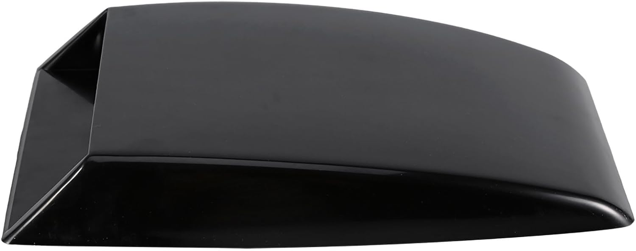 Car Hood Vent Sticker in ABS Material, Airflow Intake Scoop Design for Customized Look, Self-Adhesive Installation, Black - Carbon Fiber Color image number 2