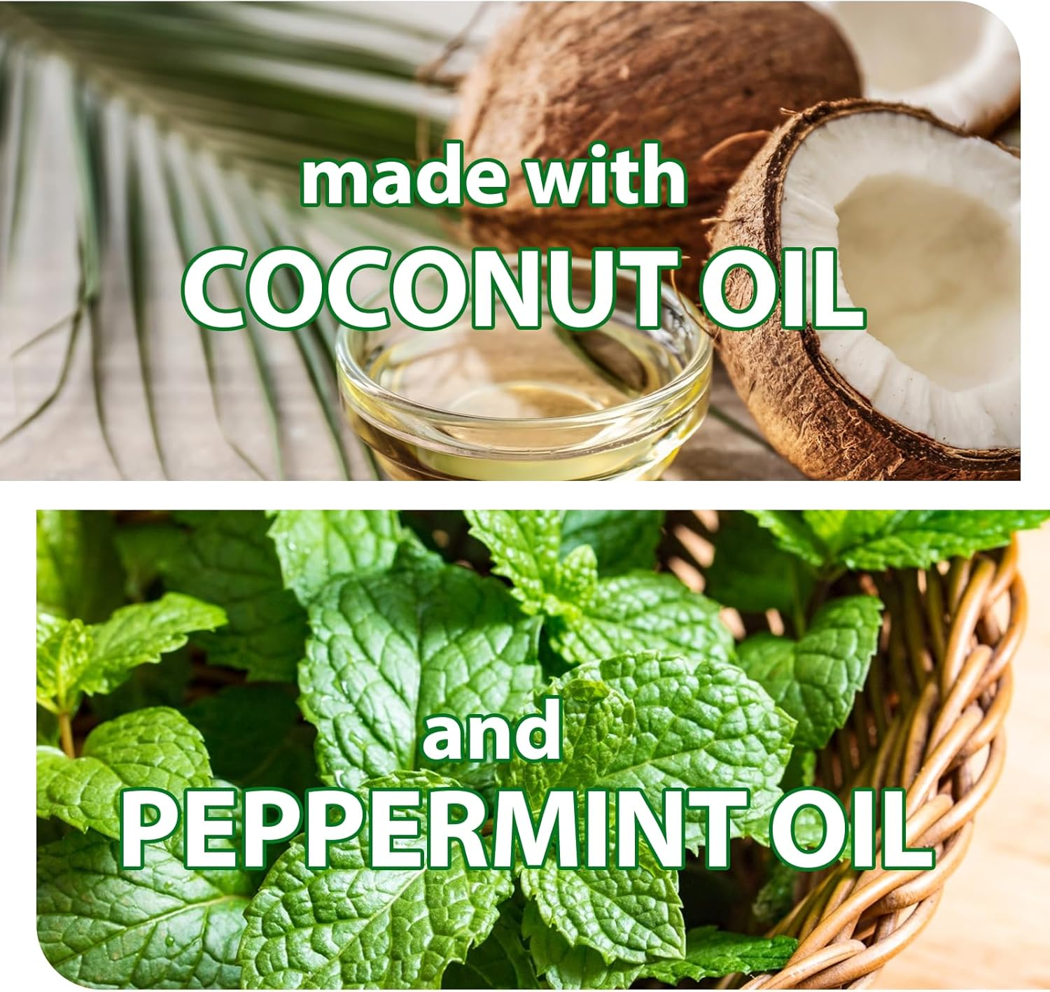 Pulling Oil Mouthwash for Natural Teeth Whitening, Coconut & Mint Pulling Oil, Daily Swish for Oral Health, Fresh Breath, Tongue Scraper Included, Alcohol & Fluoride Free, 4.2 Fl. 0Z. (120Ml) image number 3