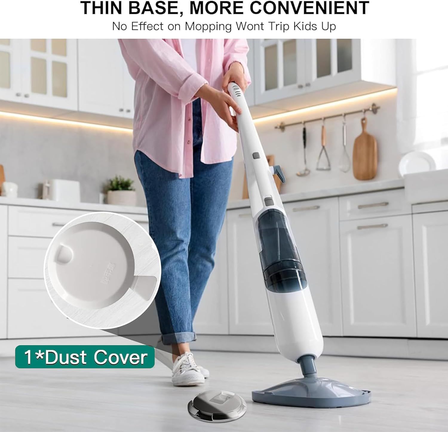 Zalizr No-Magnetic Mechanical Door Stopper, Adjustable Height Door Holder for Gaps 0.5 to 2 CM, Windproof, with Adhesive Pads and Screws (Glossy Nickel) image number 4