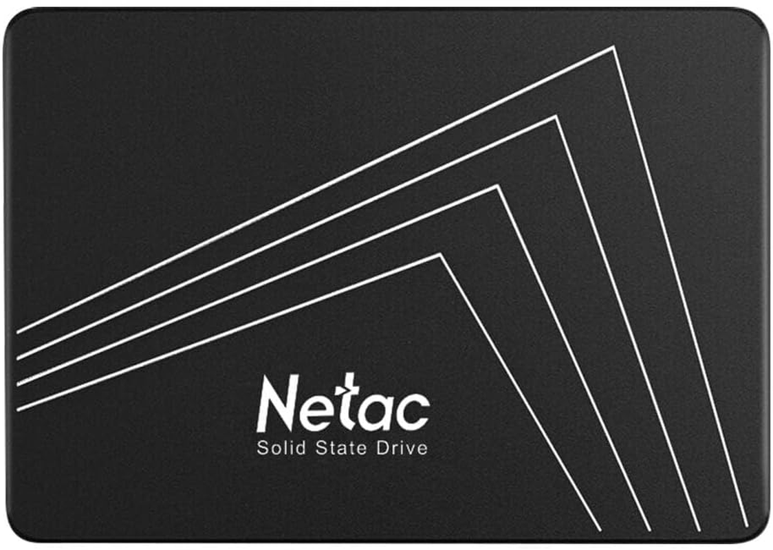 Netac 1TB Internal SSD SATA III 6Gb/S 2.5-Inch/7Mm PC Solid State Drives 3D NAND TLC Desktop Laptop Memory (Black) image number 1