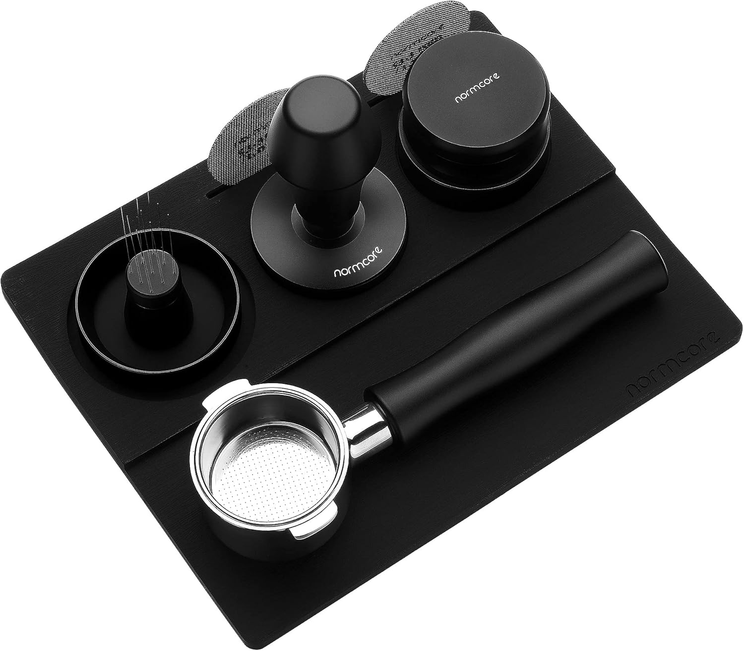 Normcore Tamper Mat V2, Tamping Mat Made of Premium Silicone, Tamper Station, Non-Slip, Coffee Mashing Mat, Espresso Tamper Mat for Portafilter, Tamper Tray image number 3