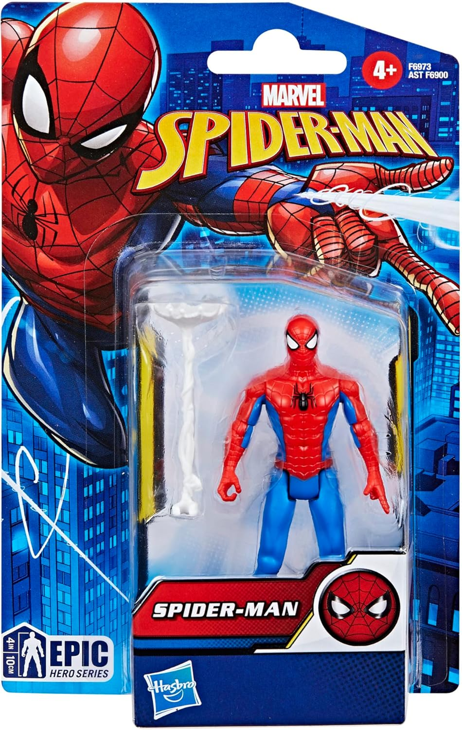 Marvel F6973 Spider-Man Series Epic Hero Action Figure Toy, Blue/Red image number 6