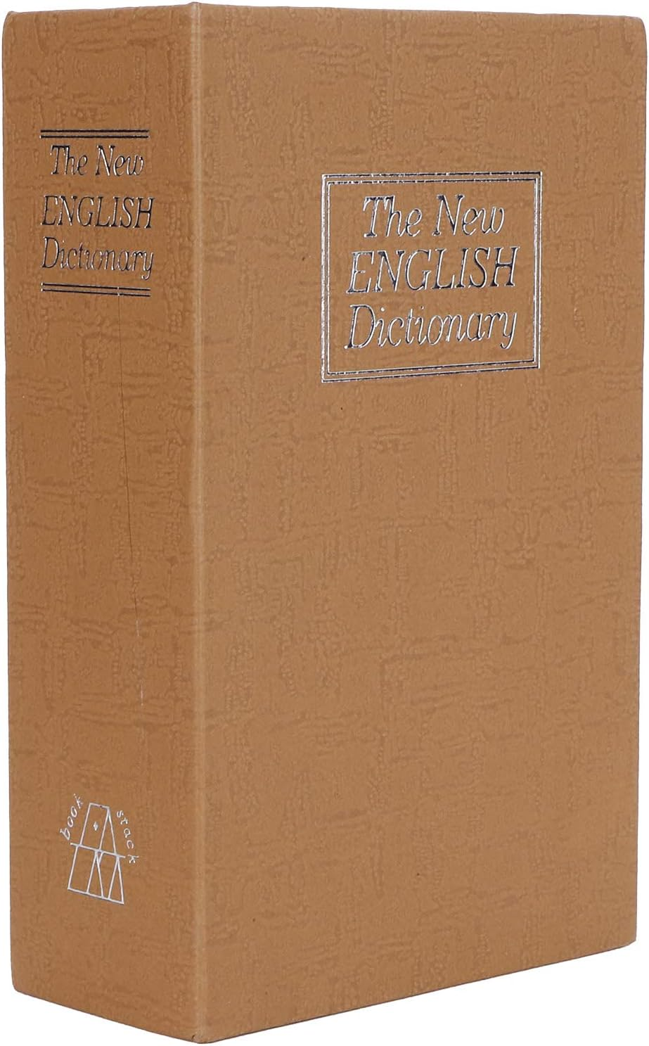 Book Safe with Combination Lock, Money Hiding Box Faux Dictionary Diversion Storage Container Security for Home Office Bookshelf Jewelry Cash Concealment Furniture Hollow Case Hidden Compartment Gift