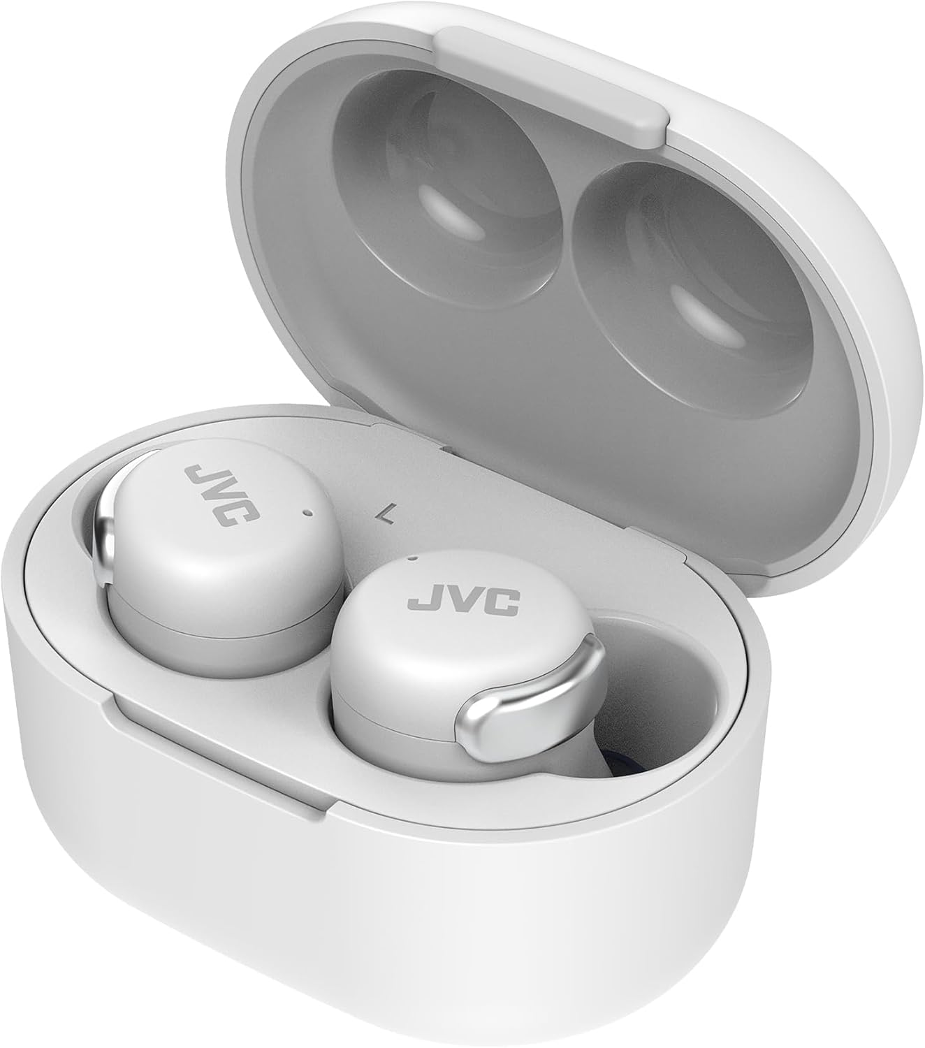JVCKENWOOD HA-A30T-W Victor HA-A30T Wireless Earphones, Bluetooth, Noise Canceling, External Sound Capture Function, Includes Microphone, Waterproof, Low Latency, Telework, Unit Weight: 0.1 Oz (4.2 G)