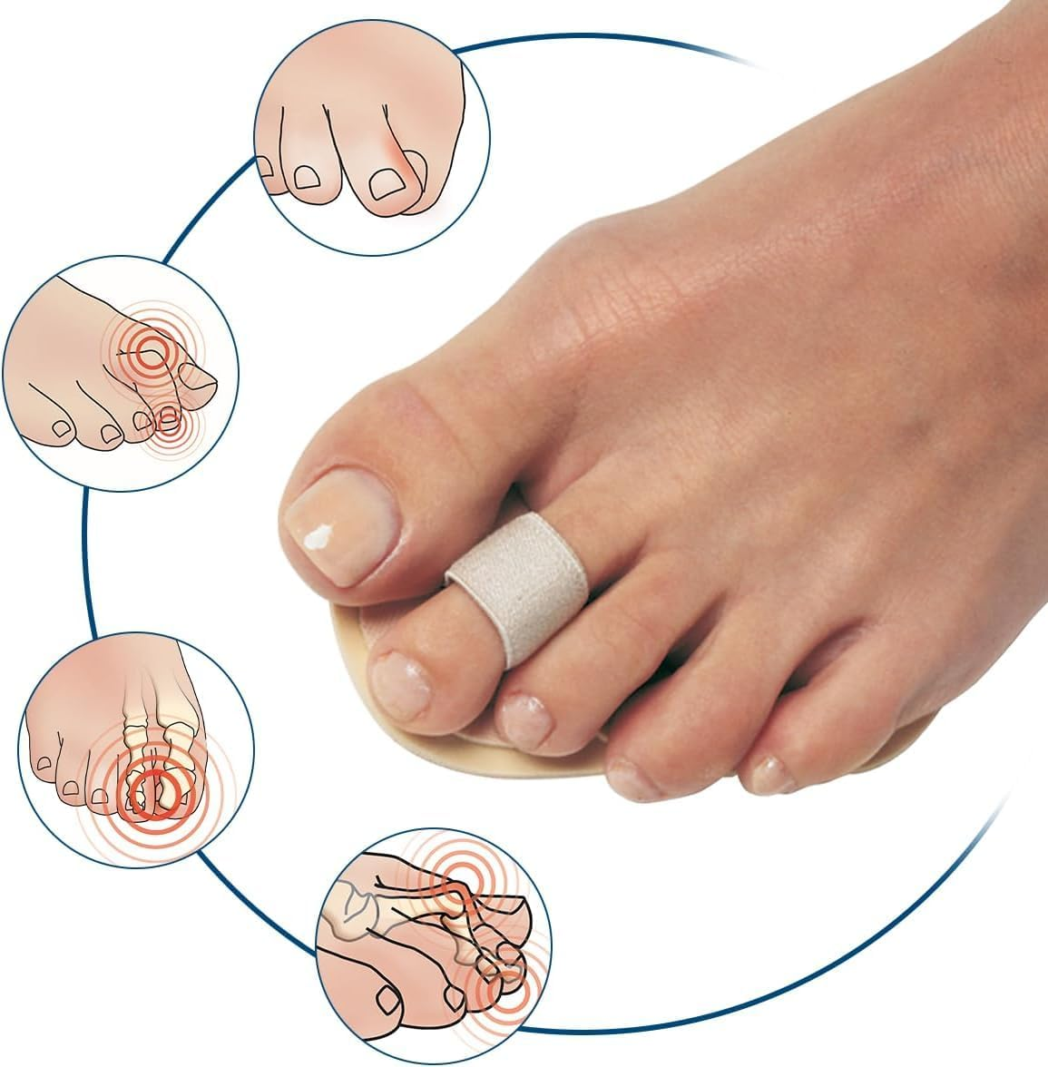 Pedifix Toe Straightener - One Size Fits Most image number 4