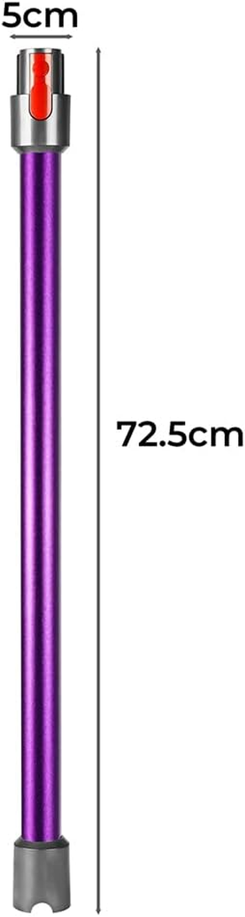 Dyson Wand Stick Extension Tube for V7 V8 V10 V11 V15 Vacuum Cleaner Replacement - Original Factory Standard, Perfect Fit, Long-Lasting Design(Purple) image number 1