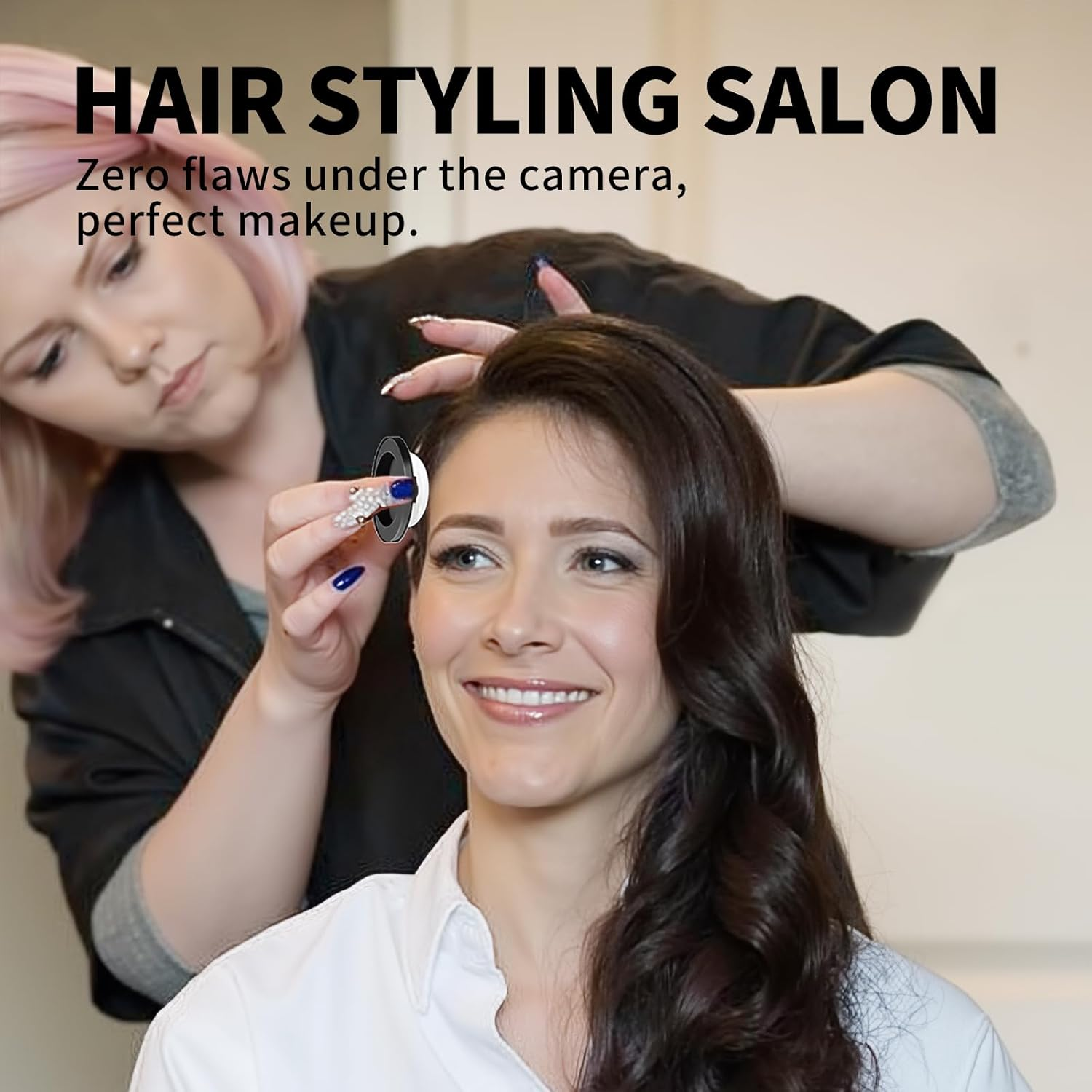 Sevich Instant Hair Shadow - Hairline Powder, Quick Cover Grey Hair Root Concealer with Puff Touch, 4 G, Medium Brown image number 3