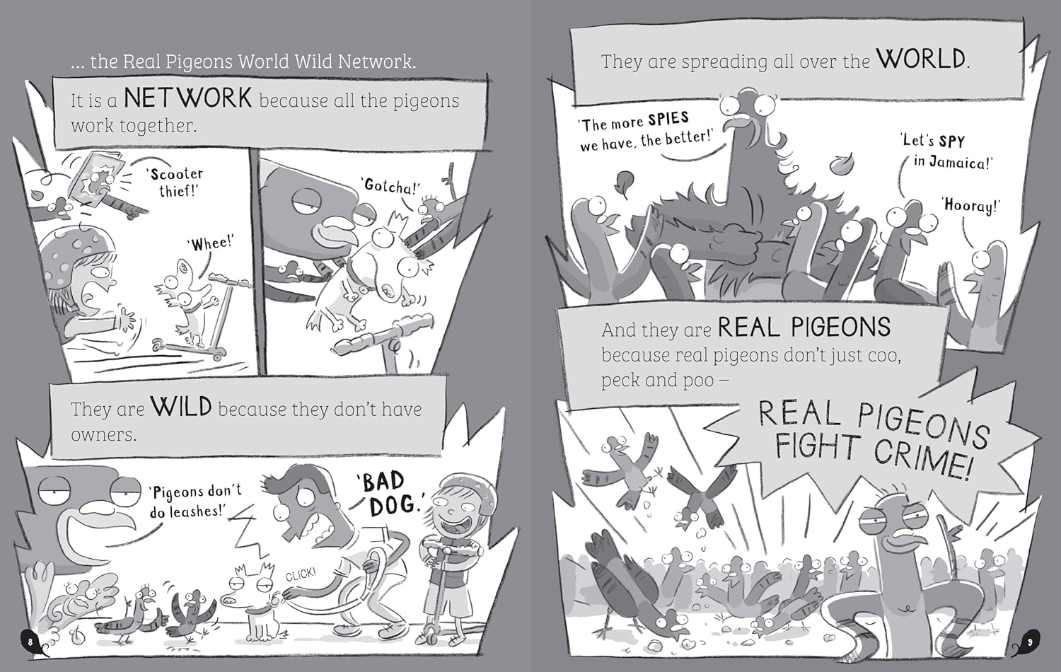 Real Pigeons Peck Punches: Real Pigeons #5 (Volume 5)