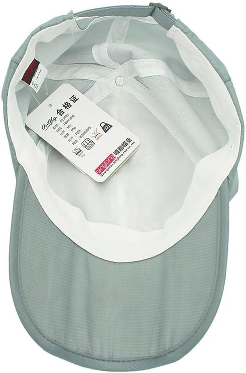 Uxcellmo Waterproof Quick-Drying Baseball Cap Foldable Sun Hat Unisex Man Woman Outdoor Sport Camping Tennis Golf Caps Hats image number 3