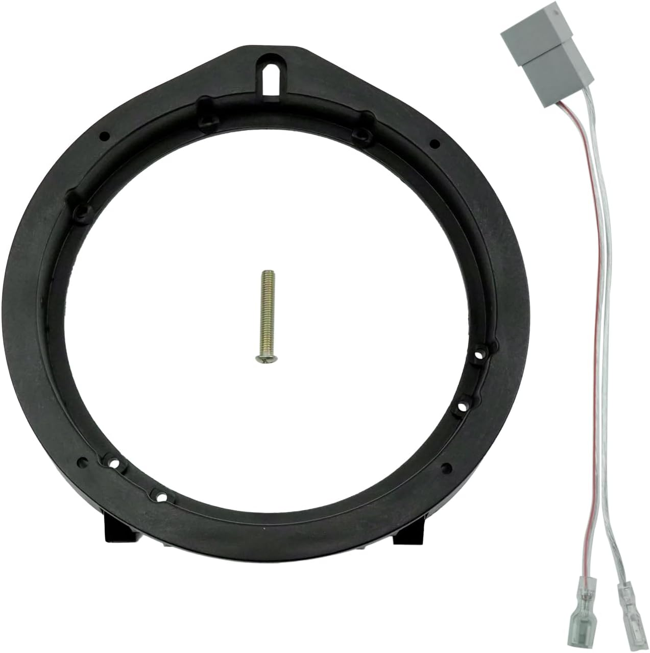 Car Stereo Door Speaker Adapter Mounting Plates 6.5/6.75 Inch 165Mm Spacer Rings Bracket with Wiring Harness Fit for Hon-Da Civic 2006-2011 CRV 2012-2013 Insight 2010-2013 Odyssey CRZ 2011-2013 image number 6