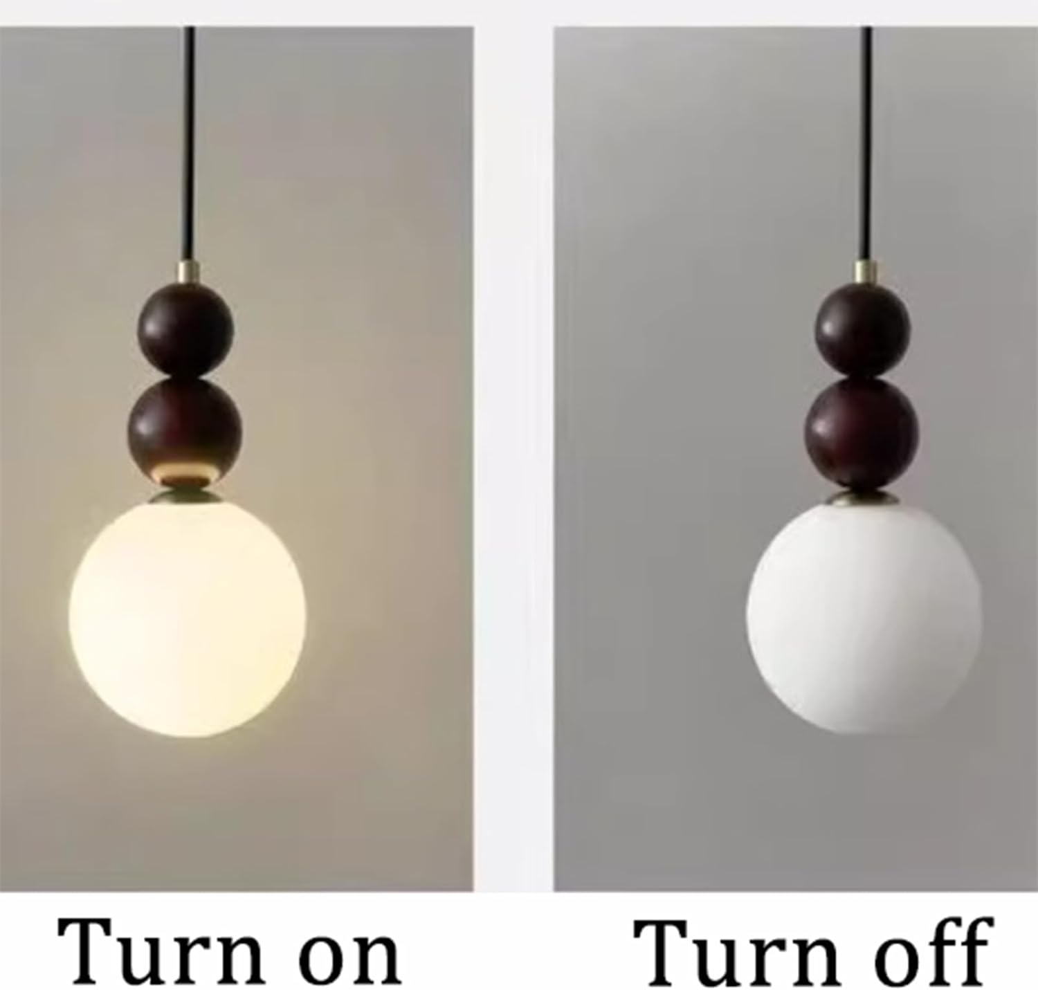 Wooden LED Wall Lamp Living Room Wall Lights Indoor Decorative Nature Wood Wall Sconce Tri-Color Dimmable Vintage Design Style 3000K/4500K/6500K Bedside Bedroom Hallway Stairs (Light Wood) XXZ image number 5