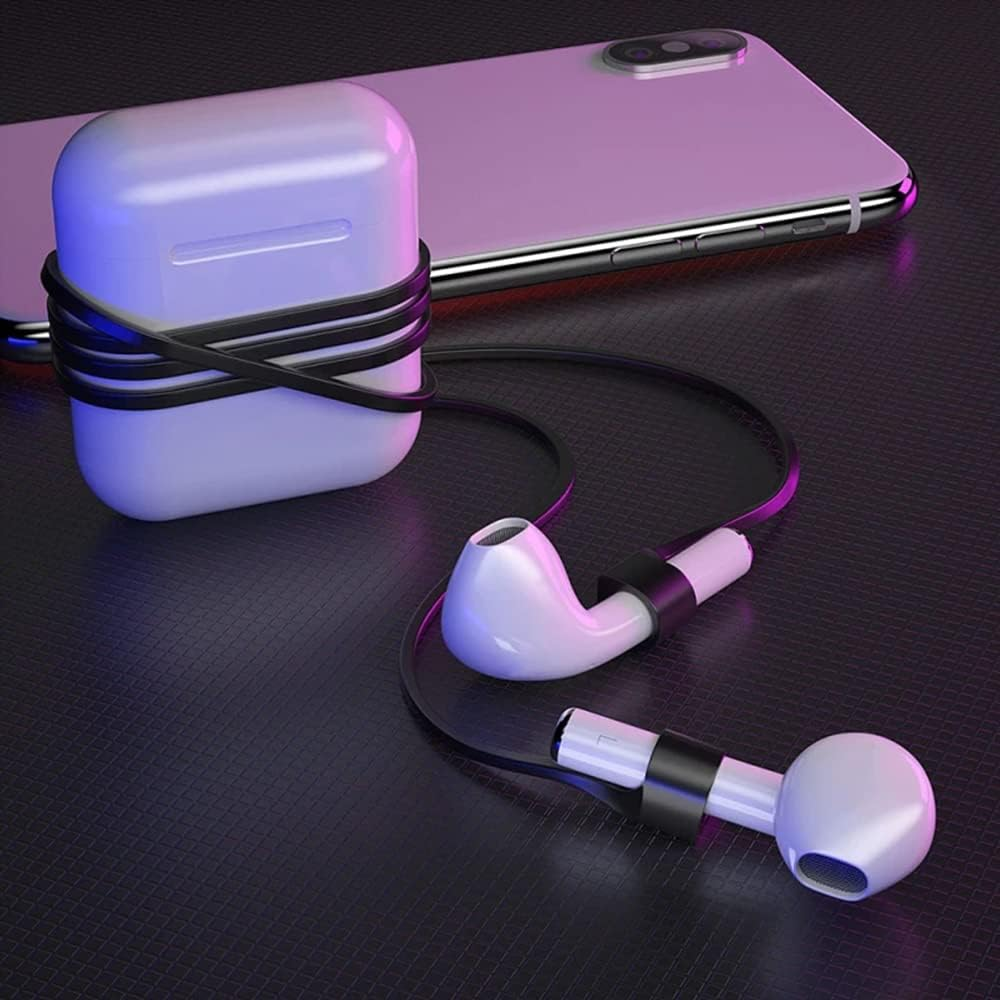 3Rd Gen anti Lost Strap String Rope Case Cover Ear Hook Earbuds for Airpods/Pro - Mint Green image number 7