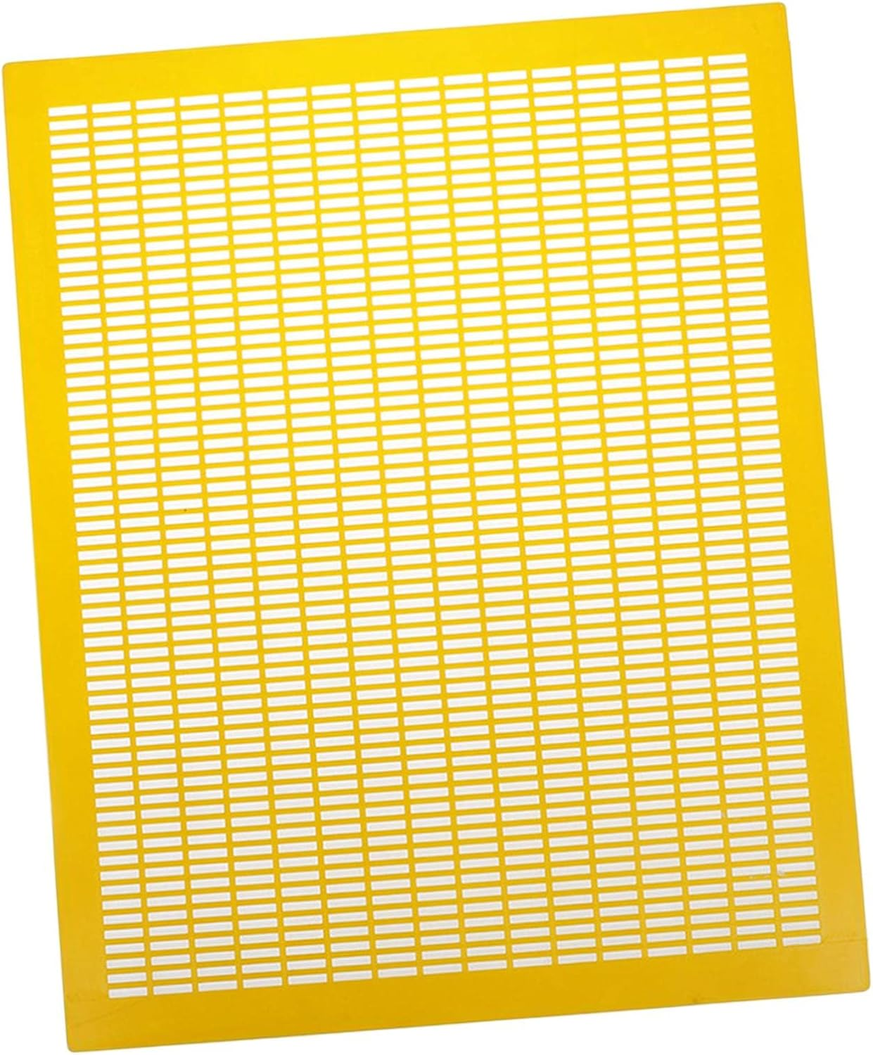 Generic Practical 10 Frame Queen Bees Excluder Easily Clean Beehive Entrance Reducer Beekeeper Beekeeping Excluder Frame, Garden Tools, Yellow image number 5