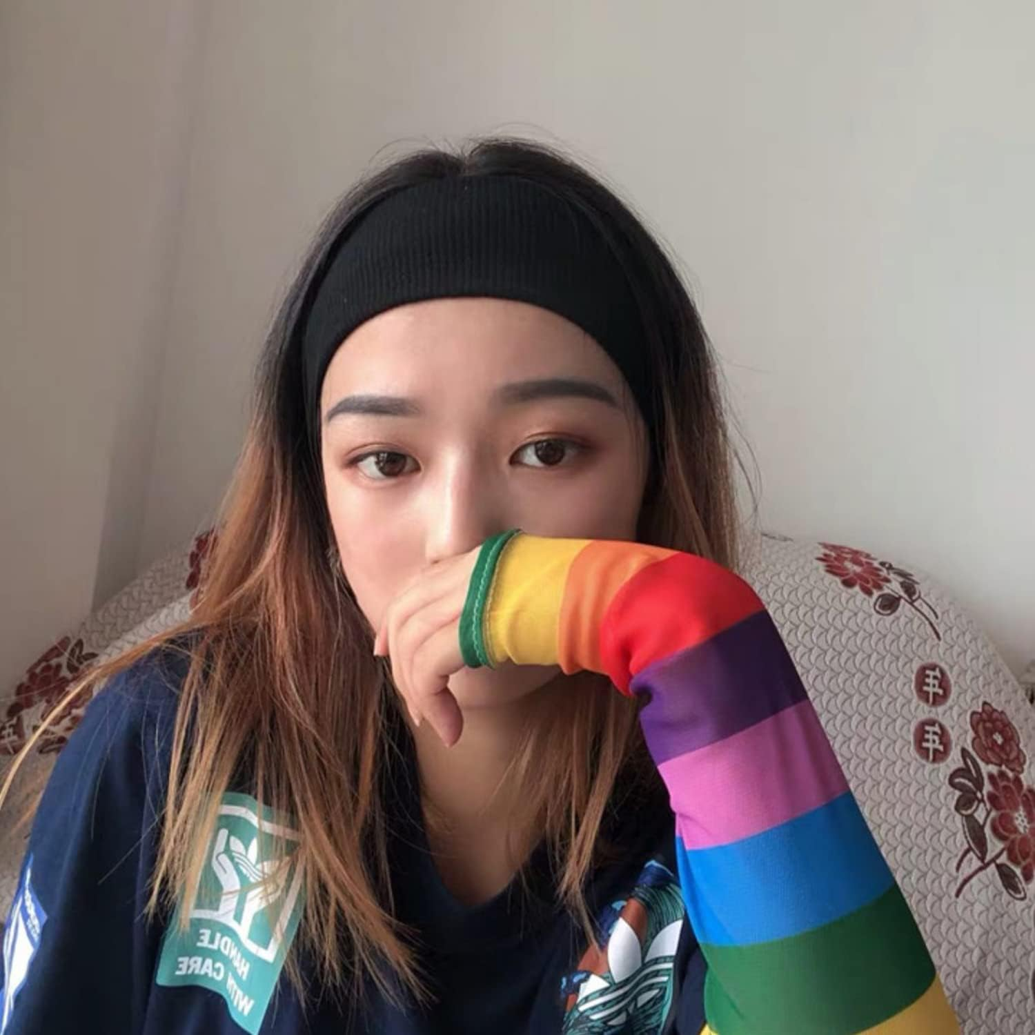 4 Pieces Elastic Headbands, Knitted Headbands, Black Elastic Headbands, Sports Headbands, Yoga Fitness Elastic Headbands for Fitness, Yoga, Running