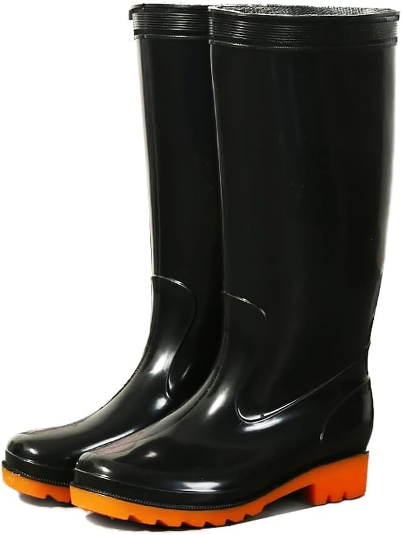 Rain Boots, Waterproof Work Shoes, Suitable for Sizes 8-9.5 image number 6