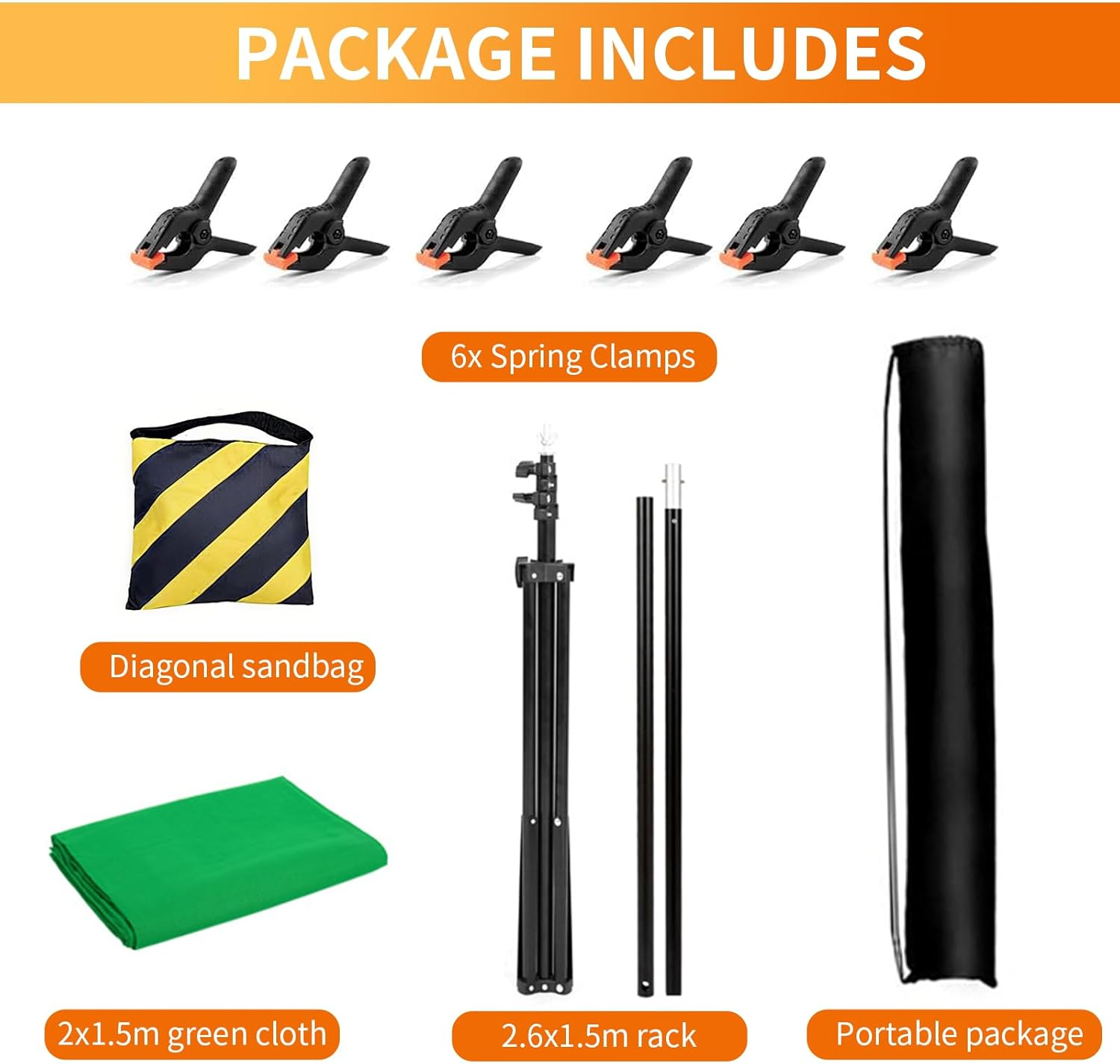 T-Shape Backdrop Stand with Green Screen Stand, 5X8.5Ft Portable Photo Backdrop Stand Adjustable Photography Backdrop,Outdoor Projector Screen for Photography,Parties,Decoration image number 6