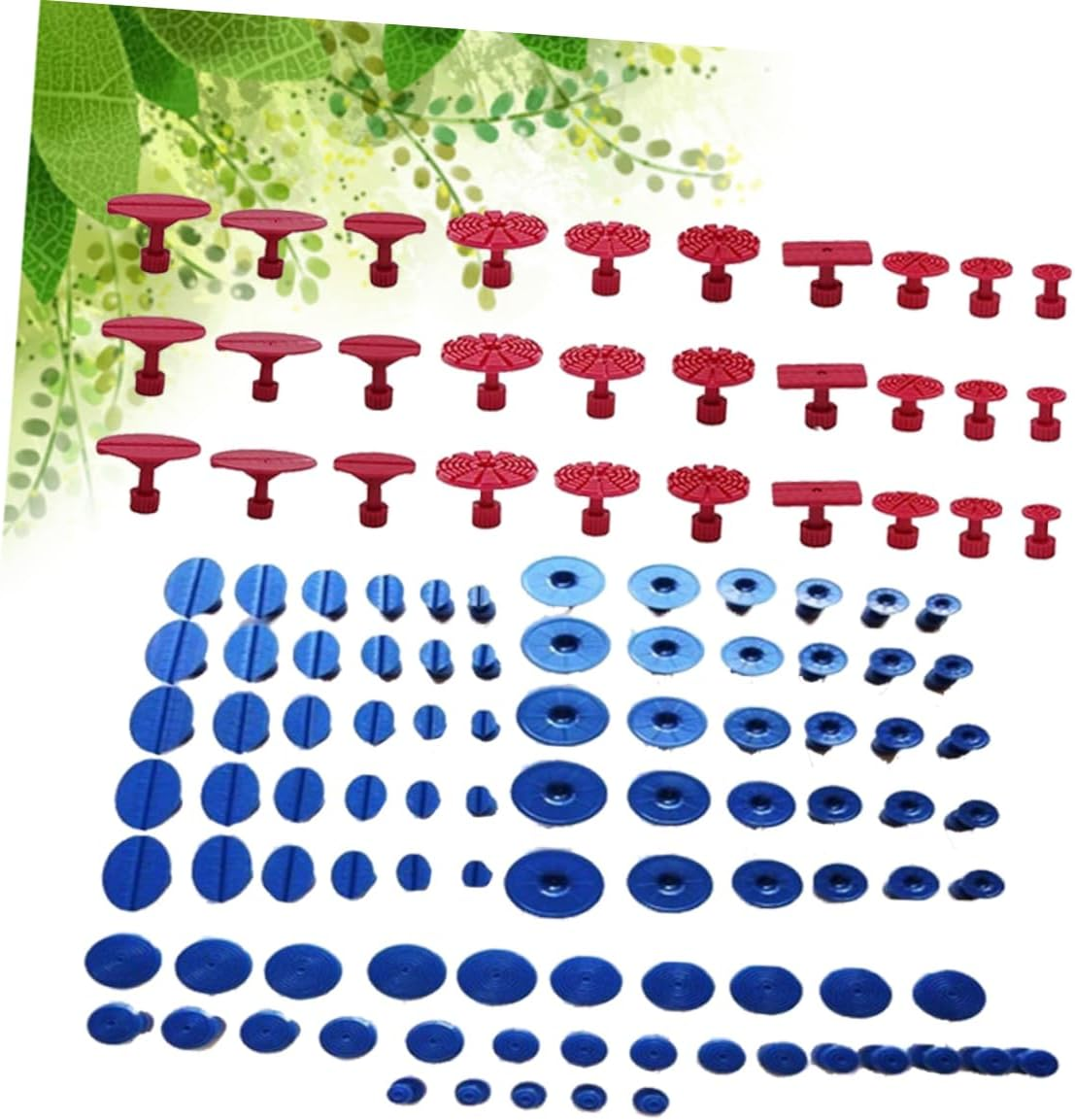 Mobestech 120Pcs Rubber Gaskets Car Body Repair Tools Kit for Auto Paintless Dent Lifter Puller Essential Automotive Accessories image number 6